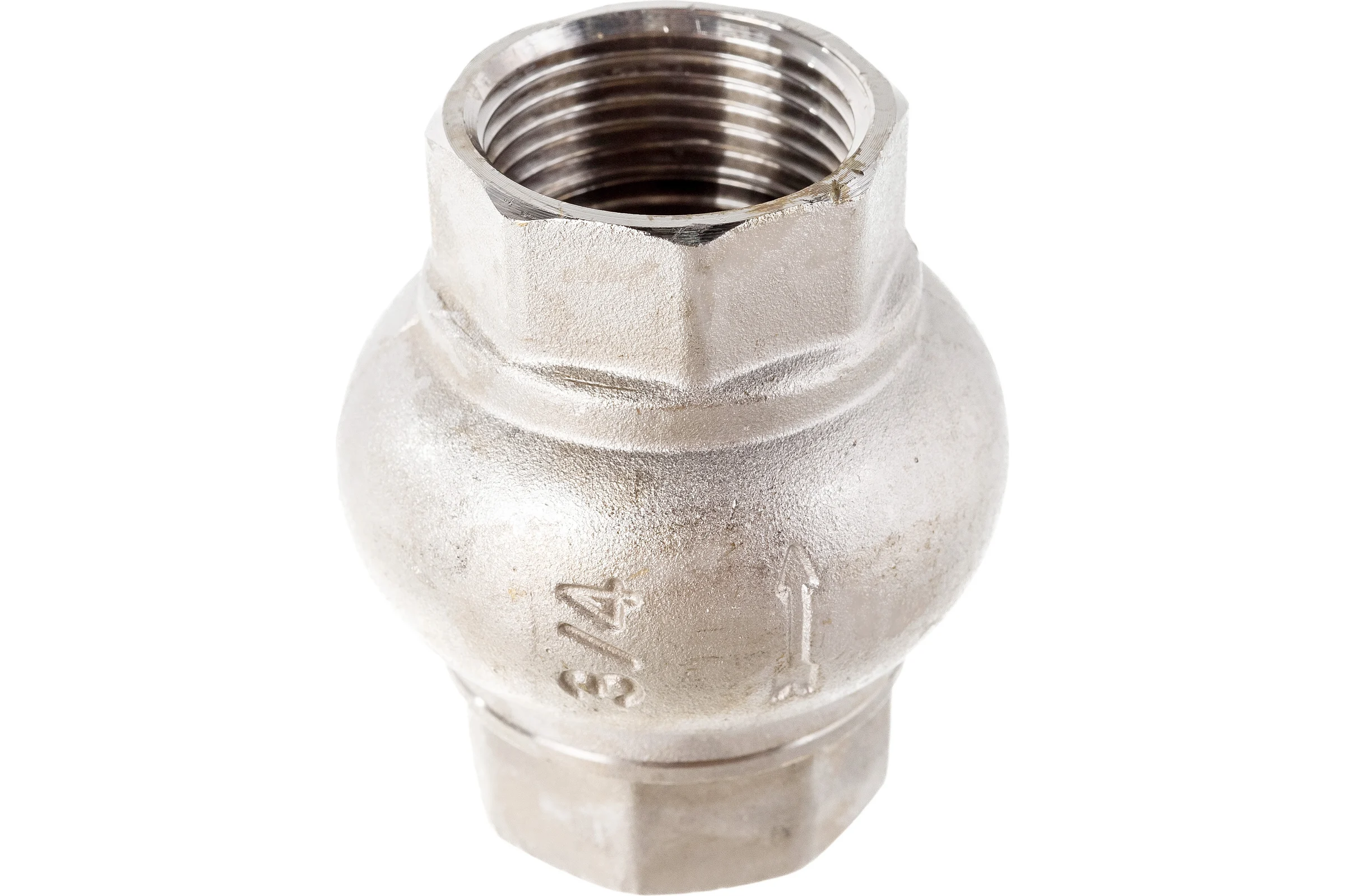 Обратный клапан 3/4 латунный золотник Valtec VT.151.N.05