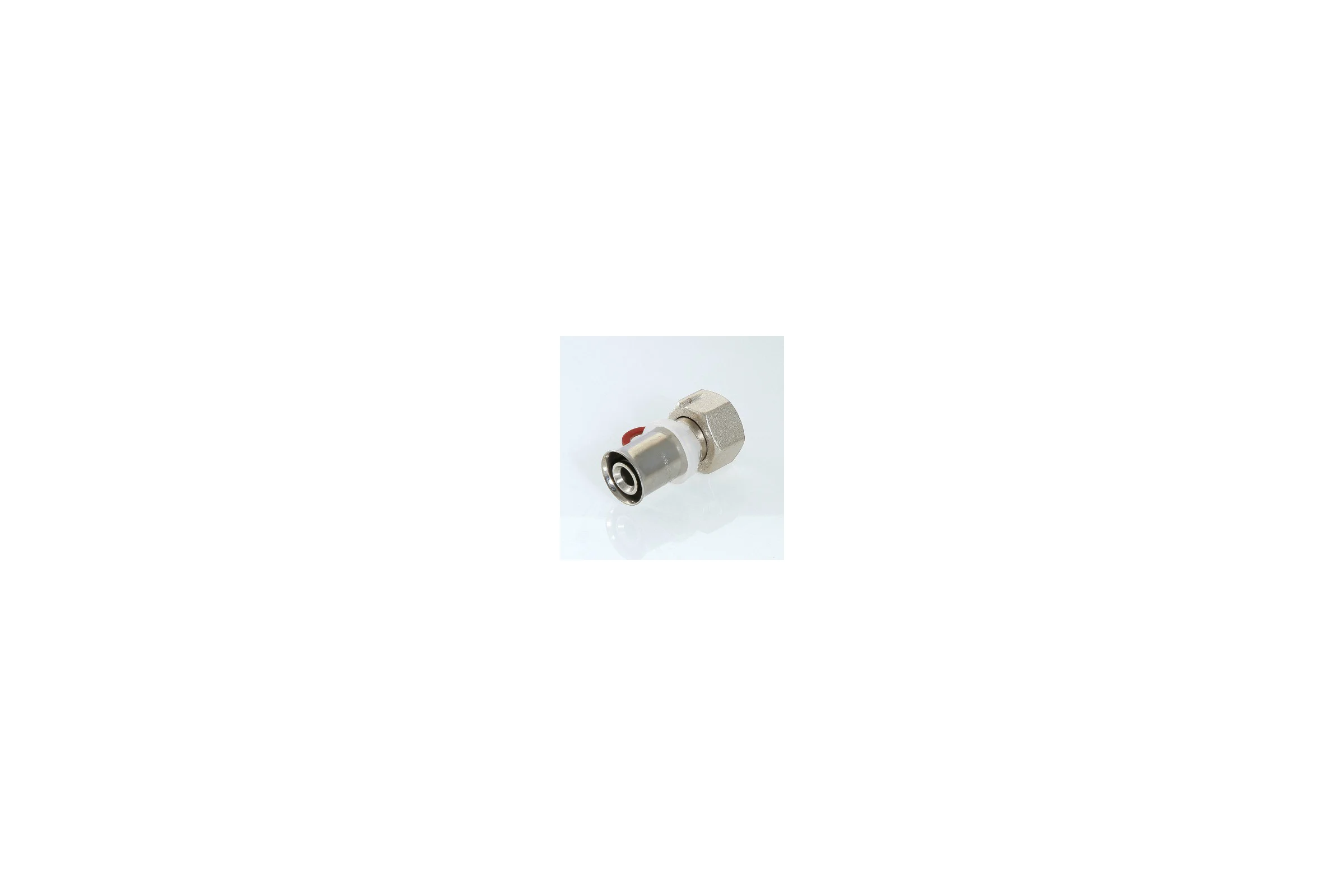 Соединитель, пресс с накидной гайкой 26х1" Valtec VTm.222.N.002606