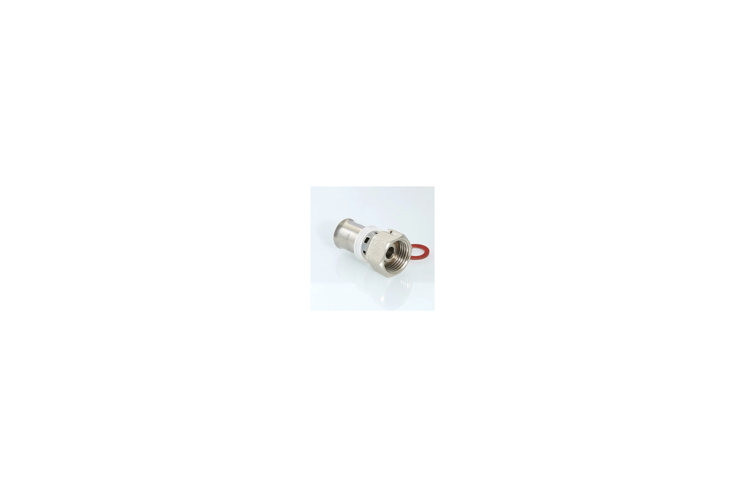 Соединитель, пресс с накидной гайкой 26х1" Valtec VTm.222.N.002606