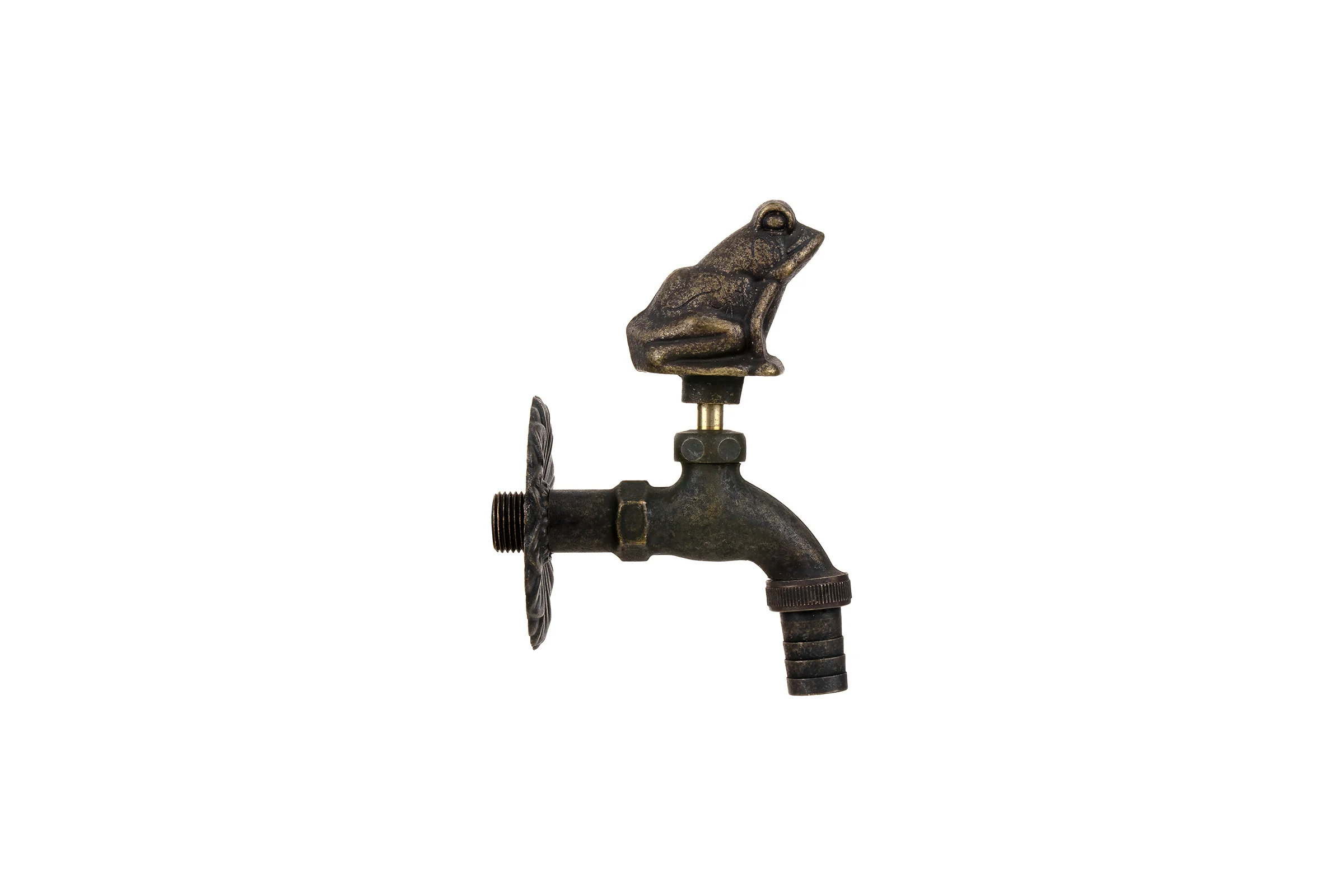 Запорный садовый кран SANTERA Лягушка ST202FROG