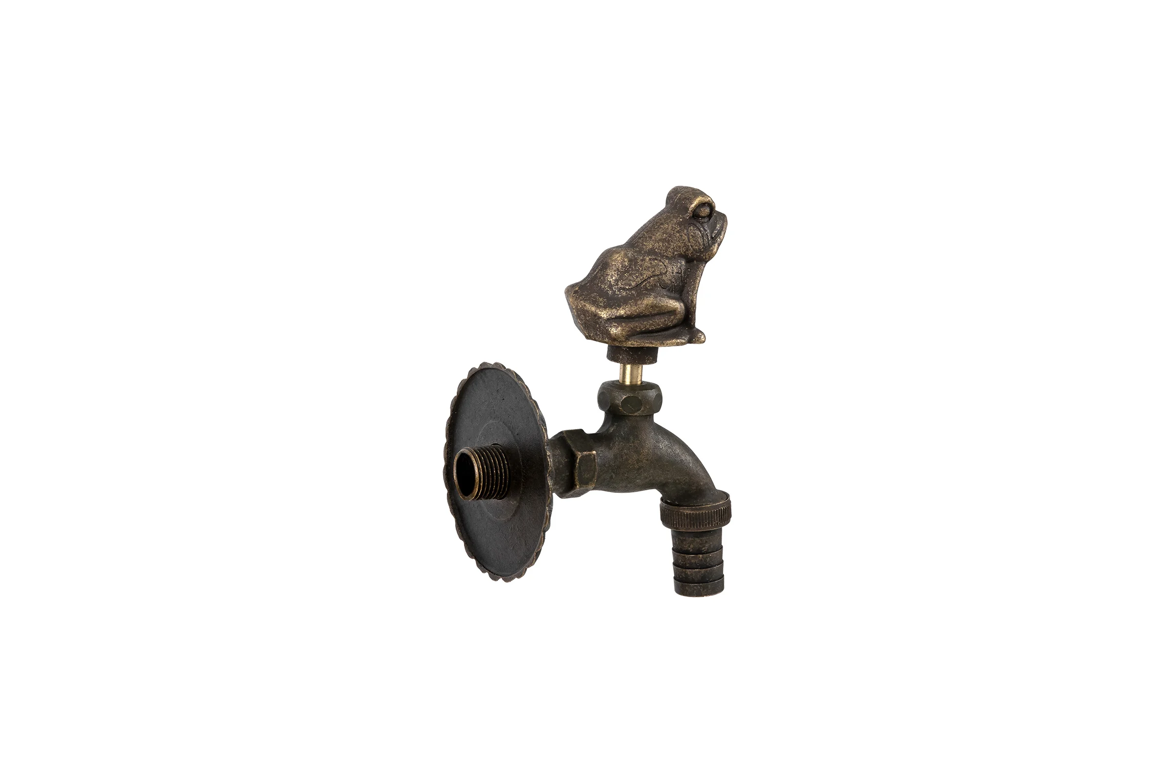 Запорный садовый кран SANTERA Лягушка ST202FROG