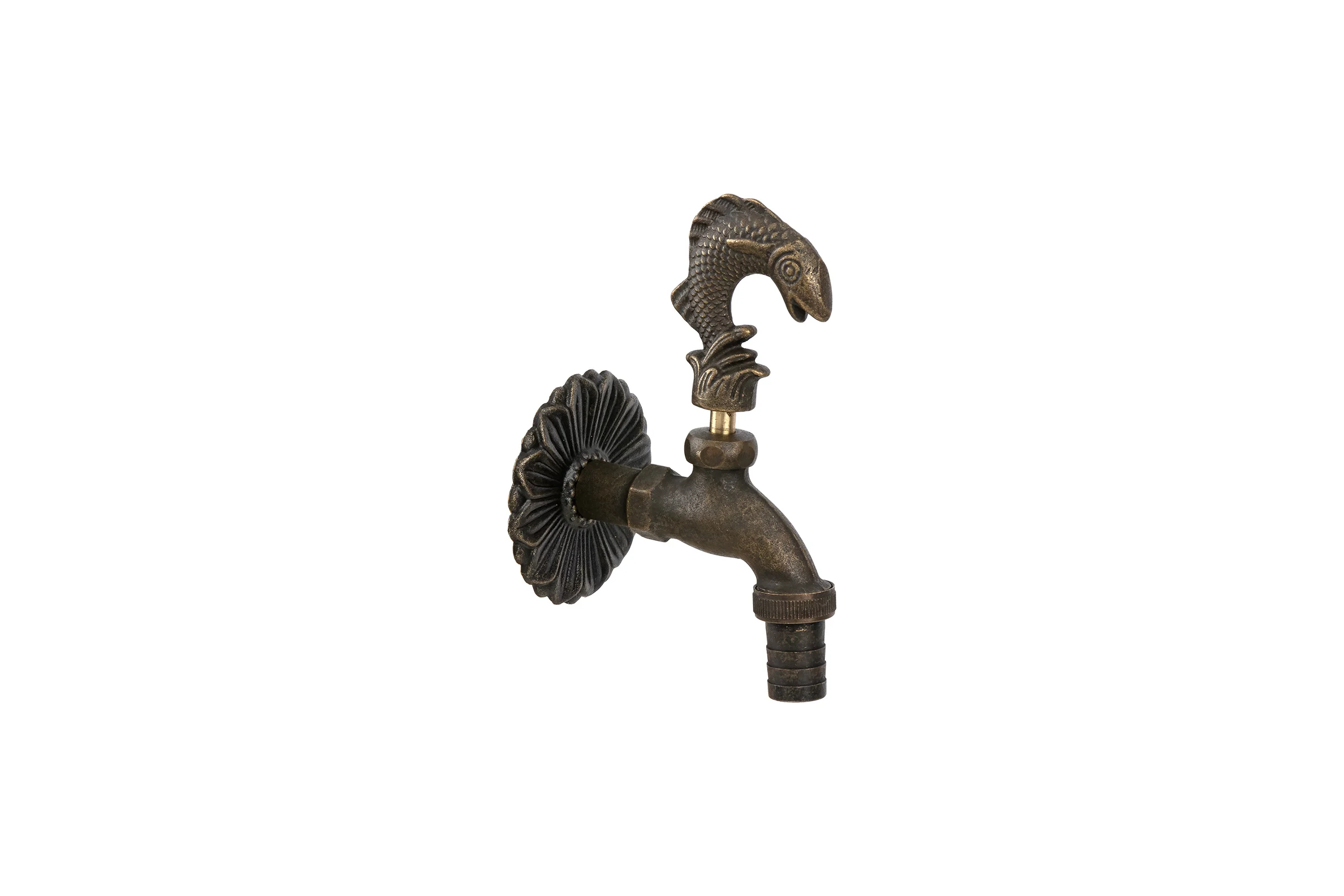 Запорный садовый кран SANTERA Рыба ST202FISH