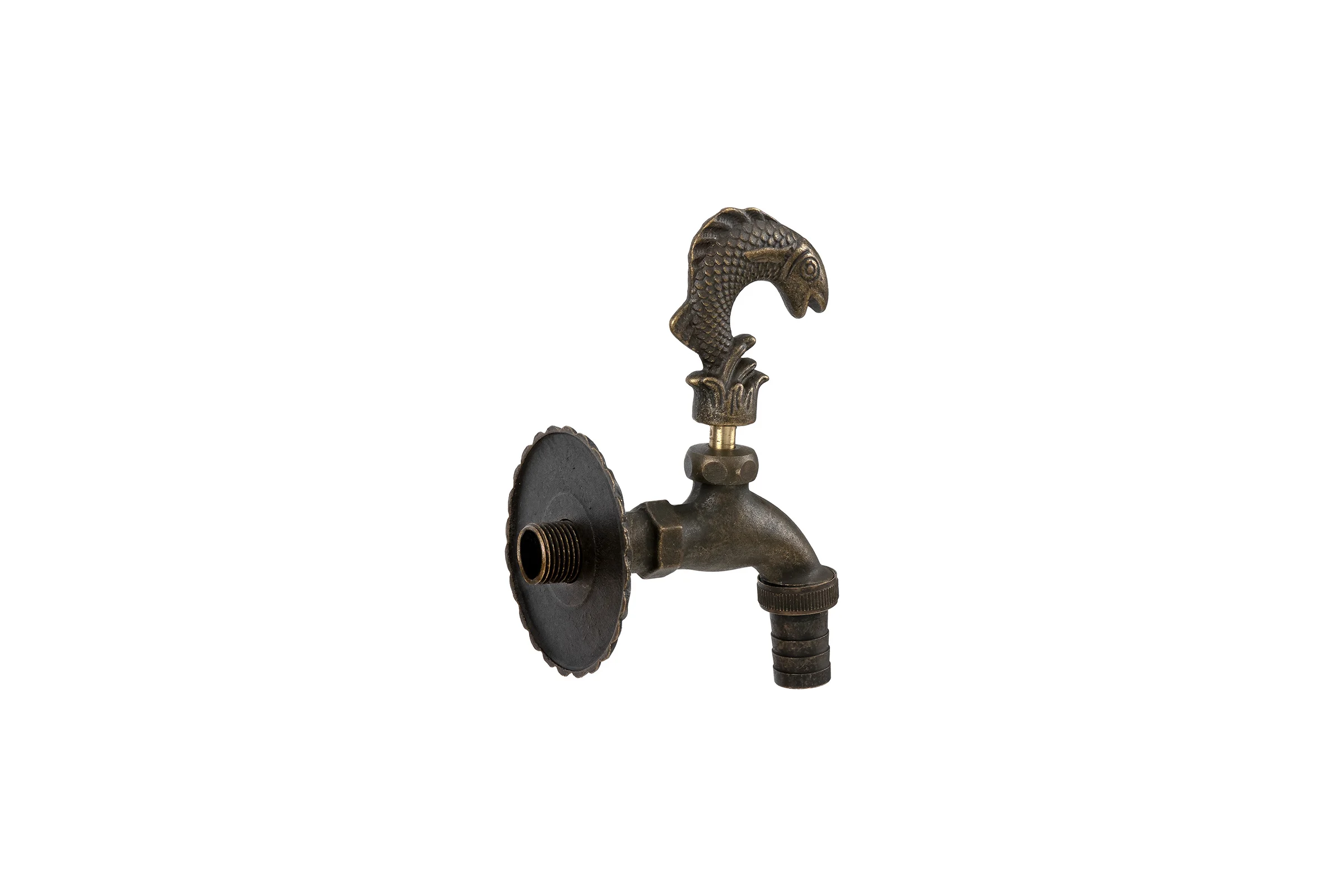 Запорный садовый кран SANTERA Рыба ST202FISH