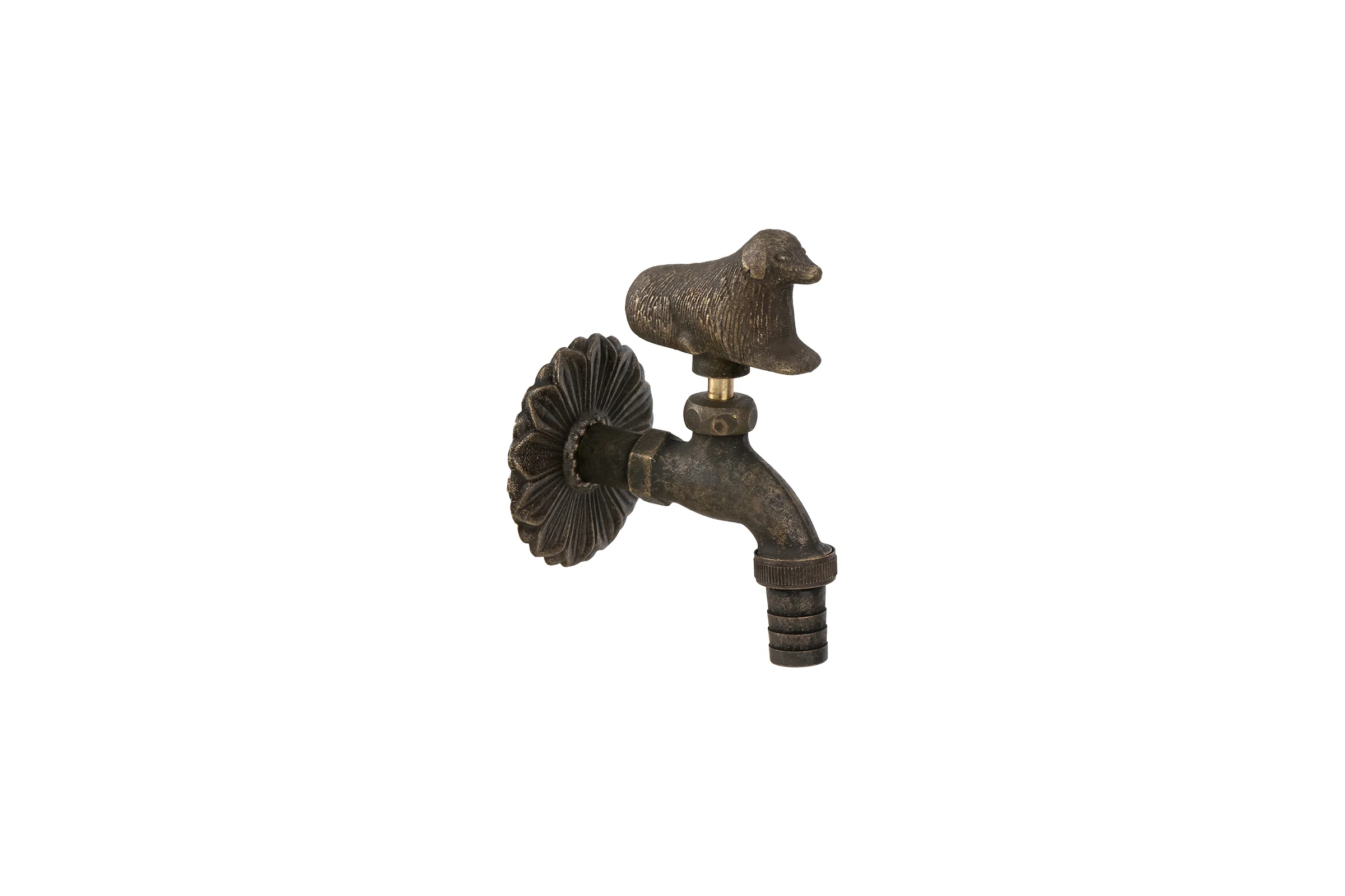 Запорный садовый кран SANTERA Собака ST202DOG