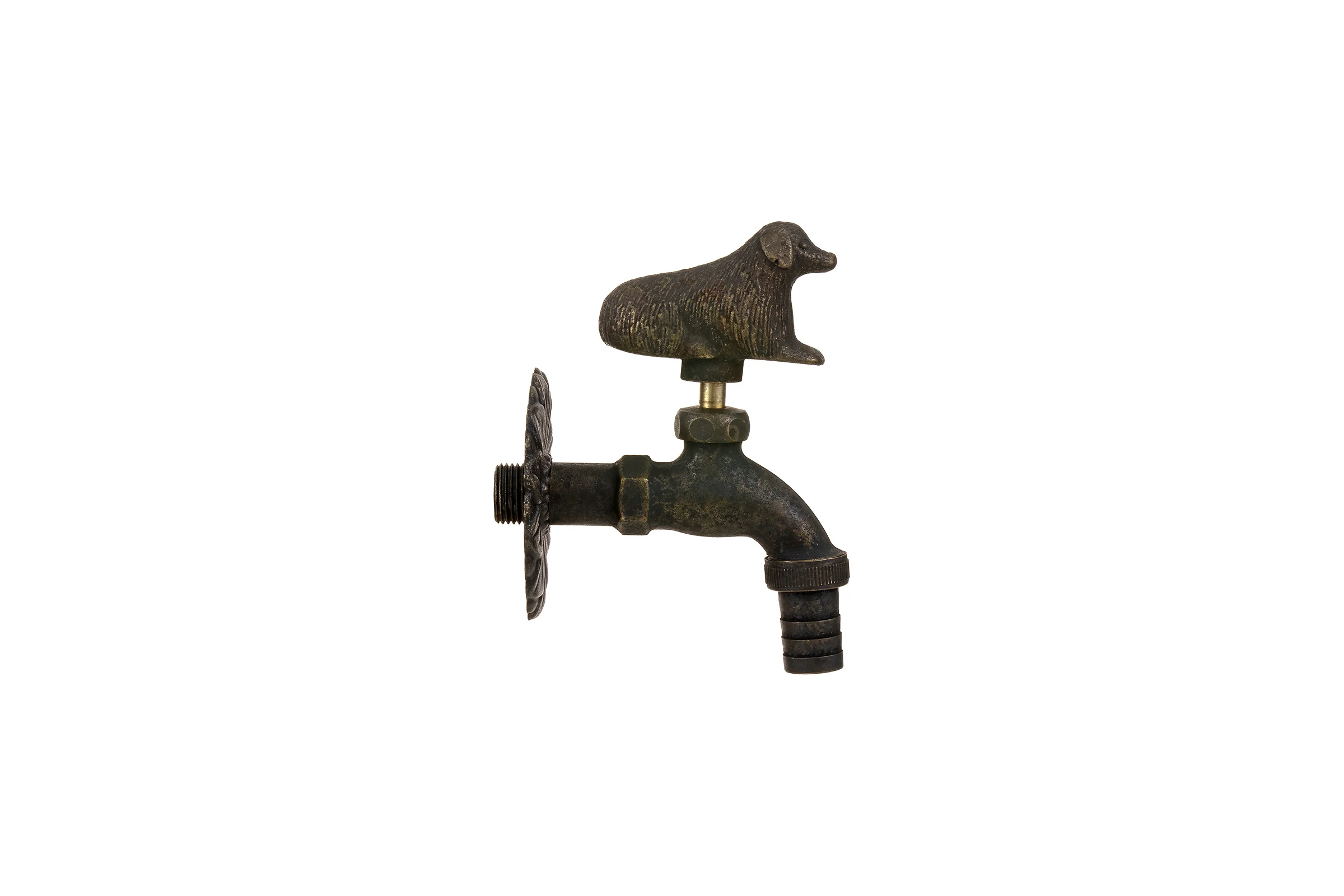 Запорный садовый кран SANTERA Собака ST202DOG