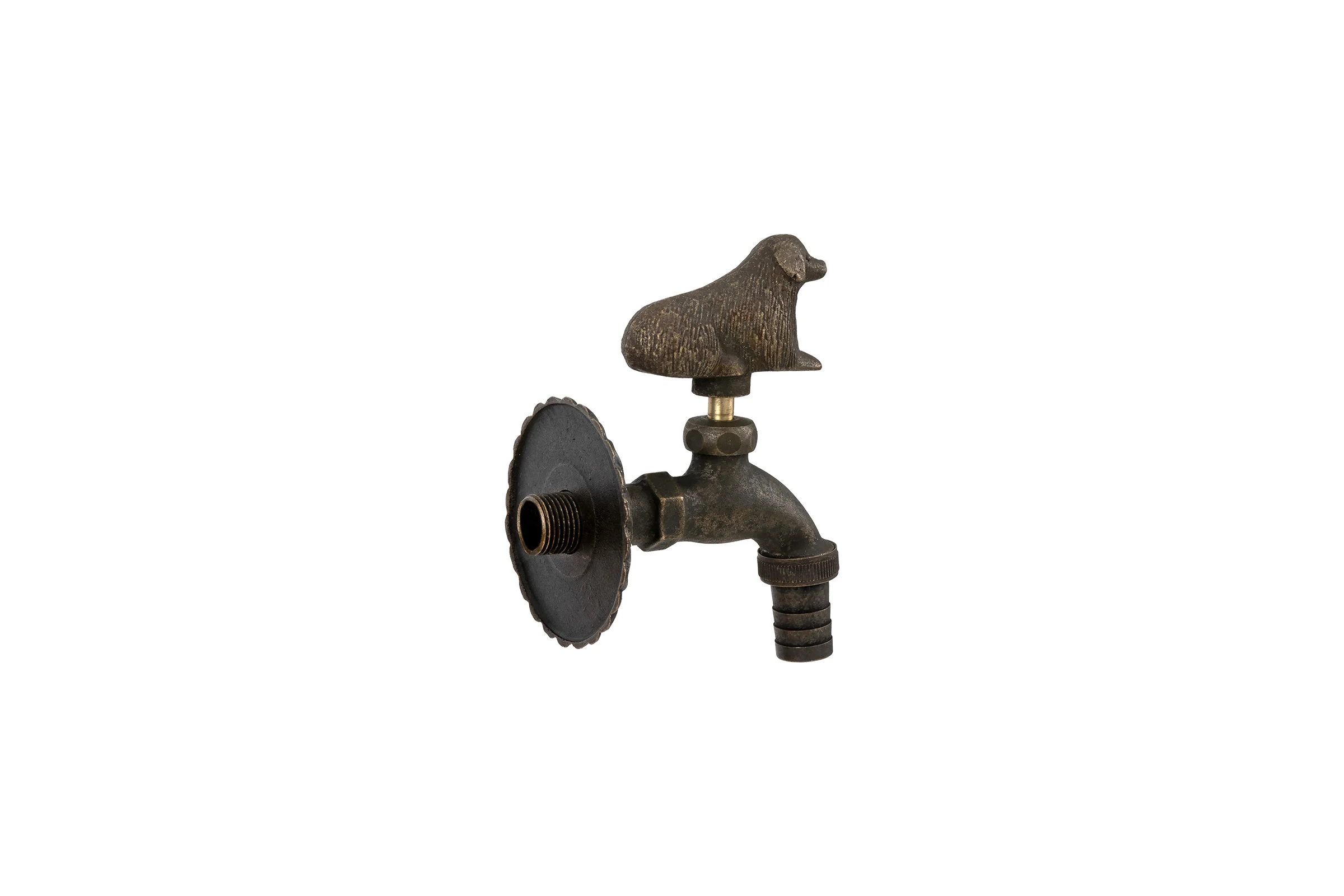Запорный садовый кран SANTERA Собака ST202DOG