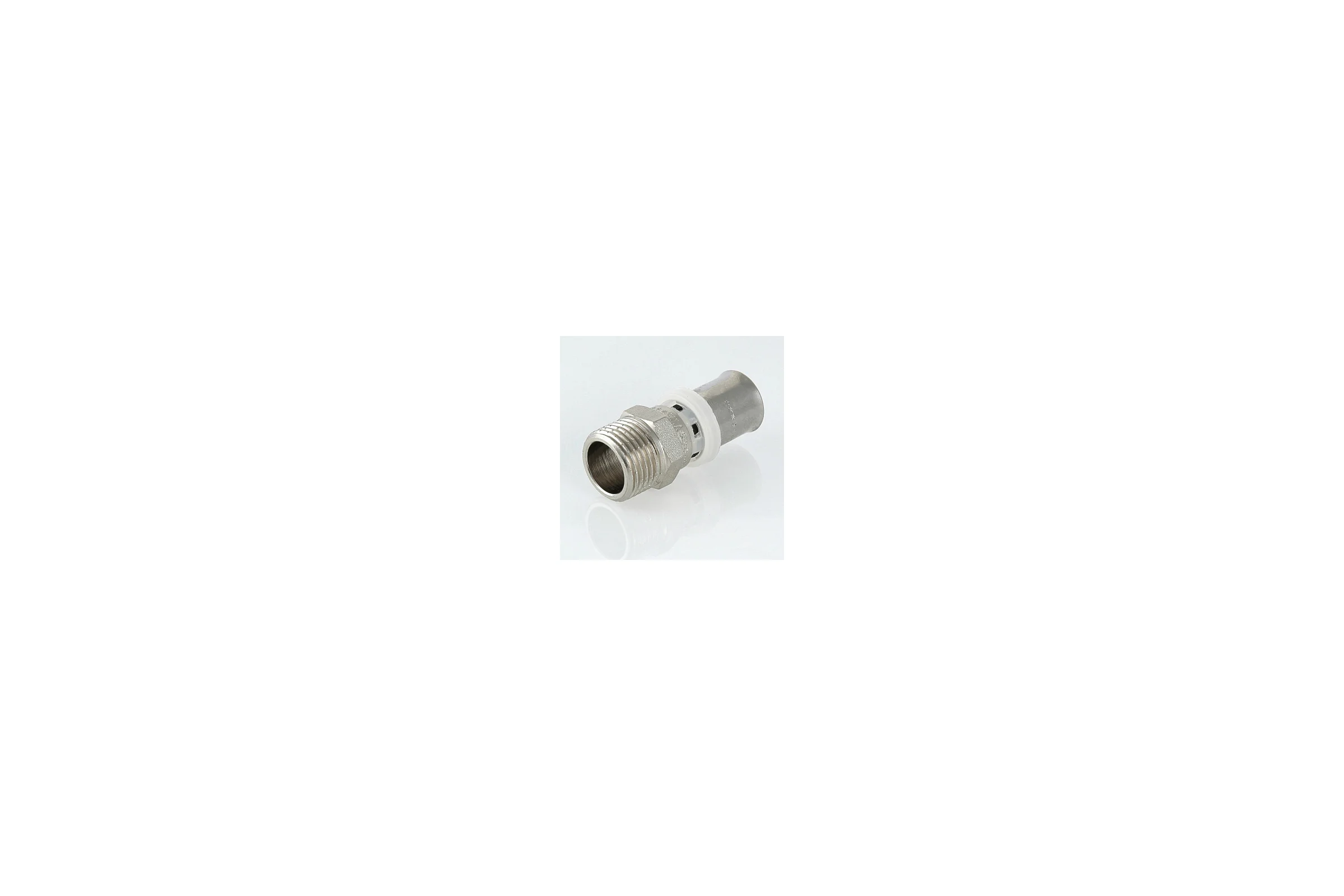 Соединитель, пресс с переходом на наружную резьбу 32х1" Valtec VTm.201.N.003206