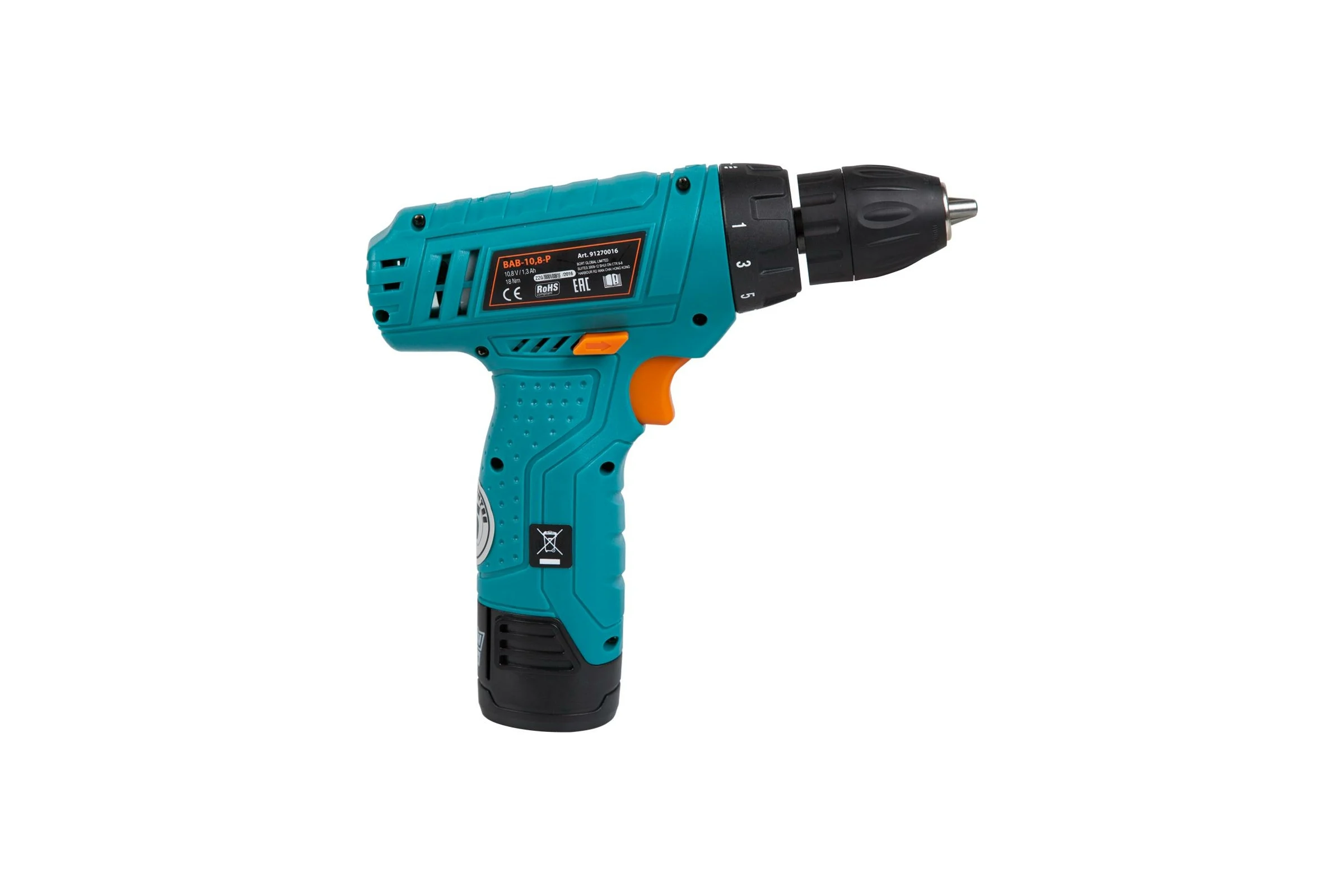 Аккумуляторная дрель-шуруповерт Bort BAB-10.8-P 91270016