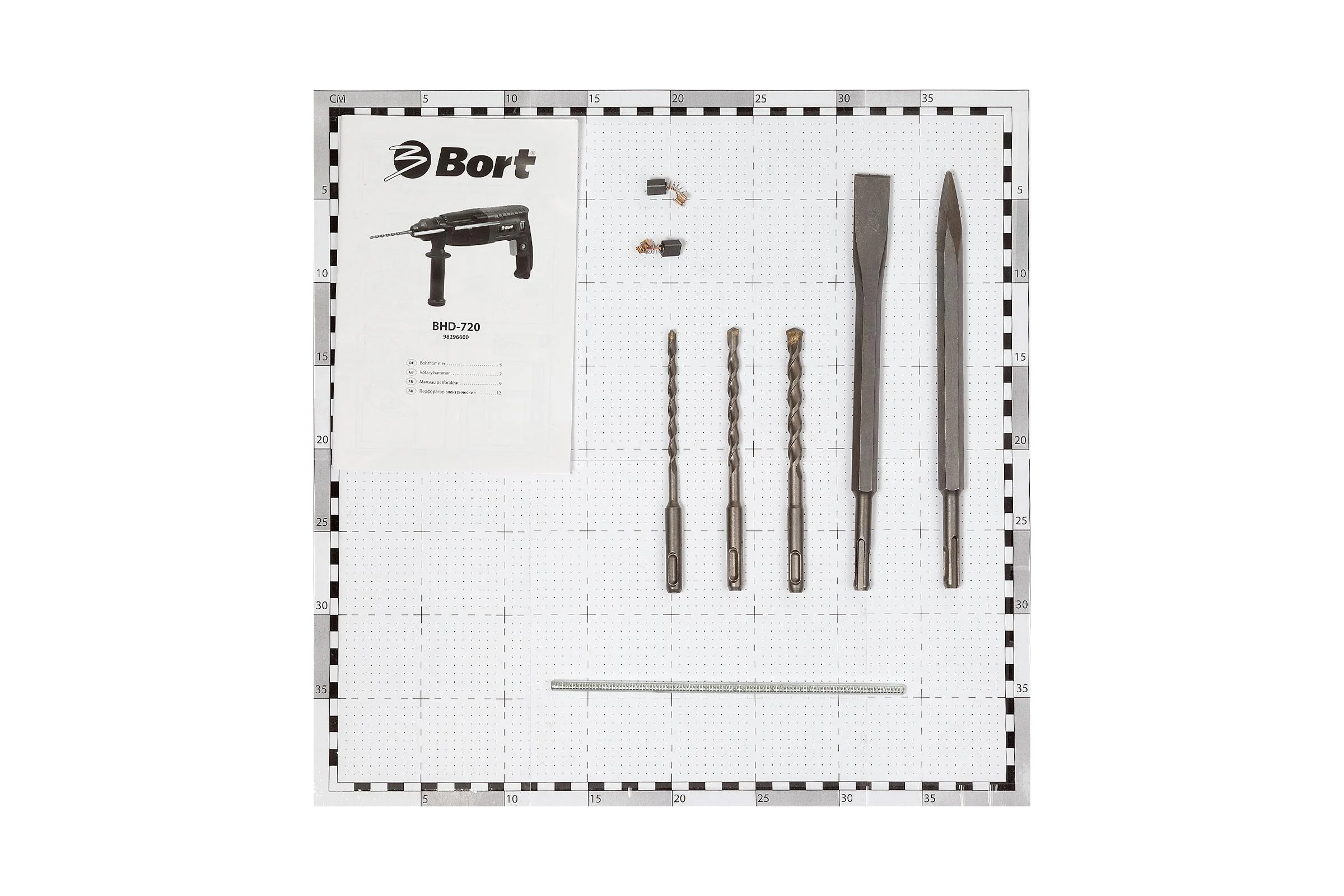 Электрический перфоратор Bort BHD-720 98296600