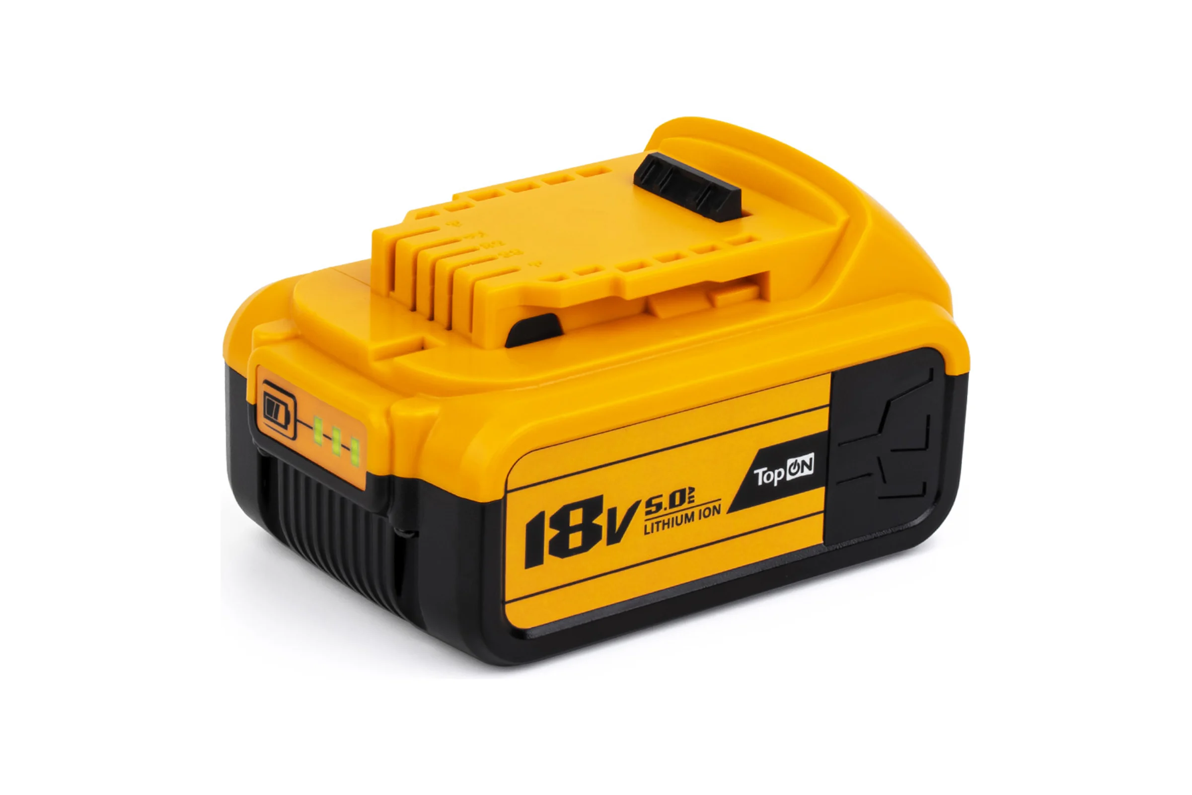 Аккумулятор для DEWALT 18V 5.0AH (LI-ION) PN: DCB184 TopOn TOP-PTGD-DEW-18-5.0