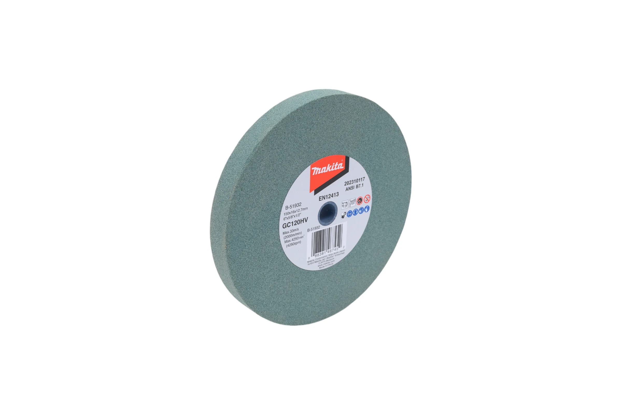 Круг точильный (150x16x12.7 мм; GC120H) Makita B-51932