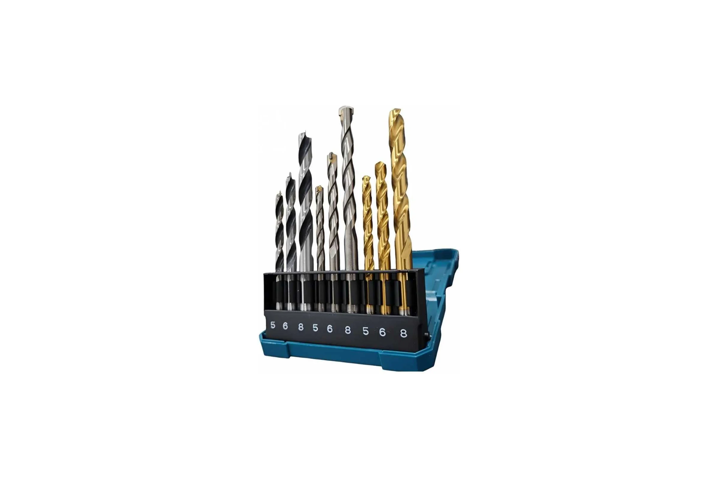 Набор сверл (9 шт.; 5, 6, 8 мм; дерево/металл/бетон) Makita D-71962