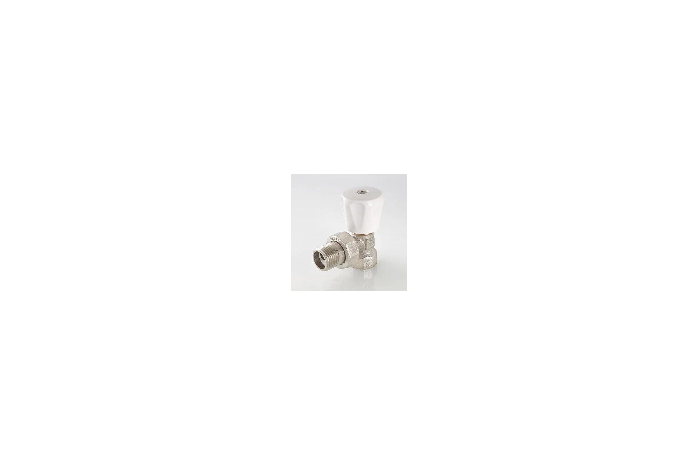 Угловой ручной компактный клапан 3/4 Valtec VT.007.LN.05