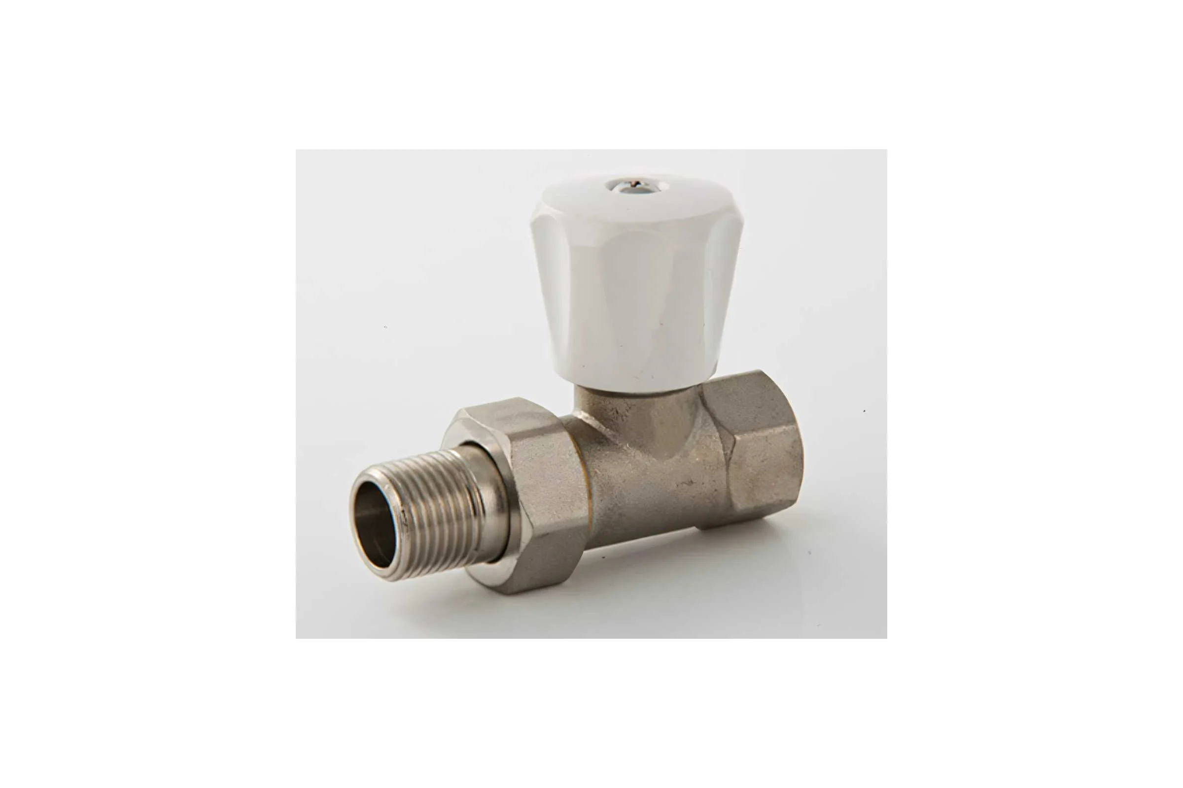 Прямой ручной компактный клапан 1/2 Valtec VT.008.LN.04
