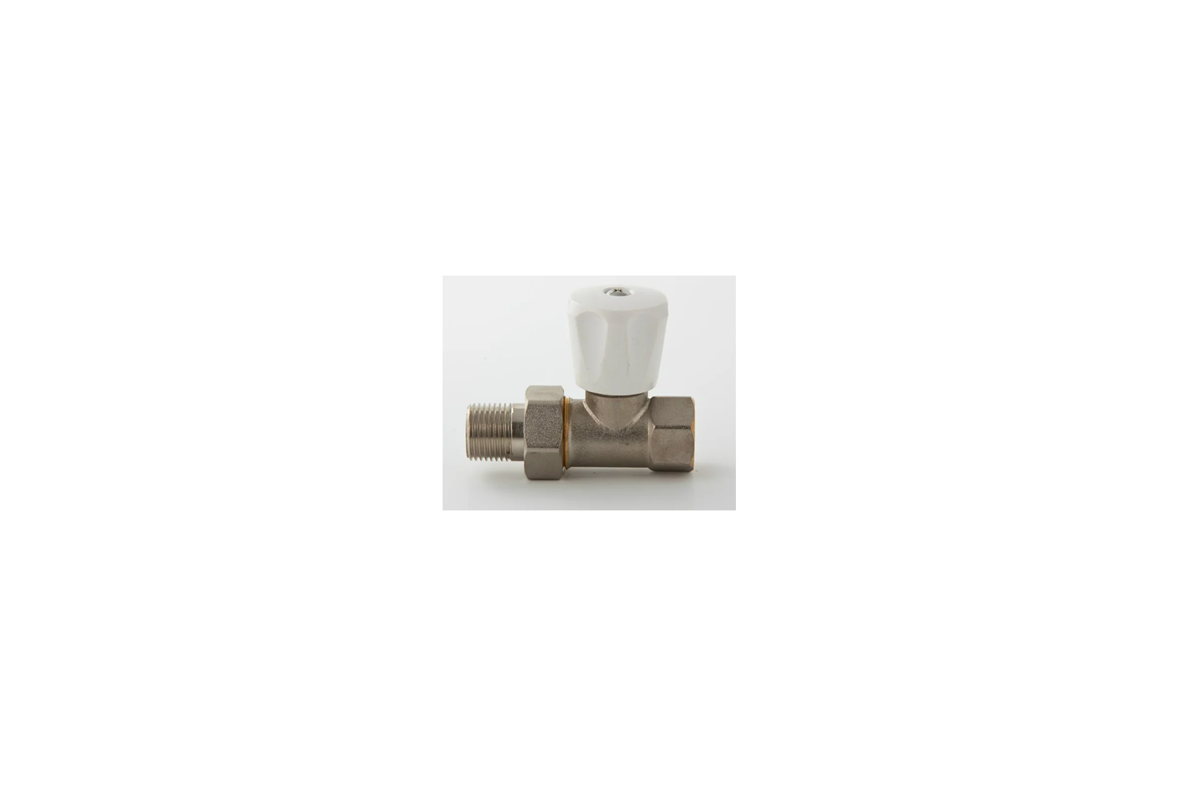 Прямой ручной компактный клапан 1/2 Valtec VT.008.LN.04