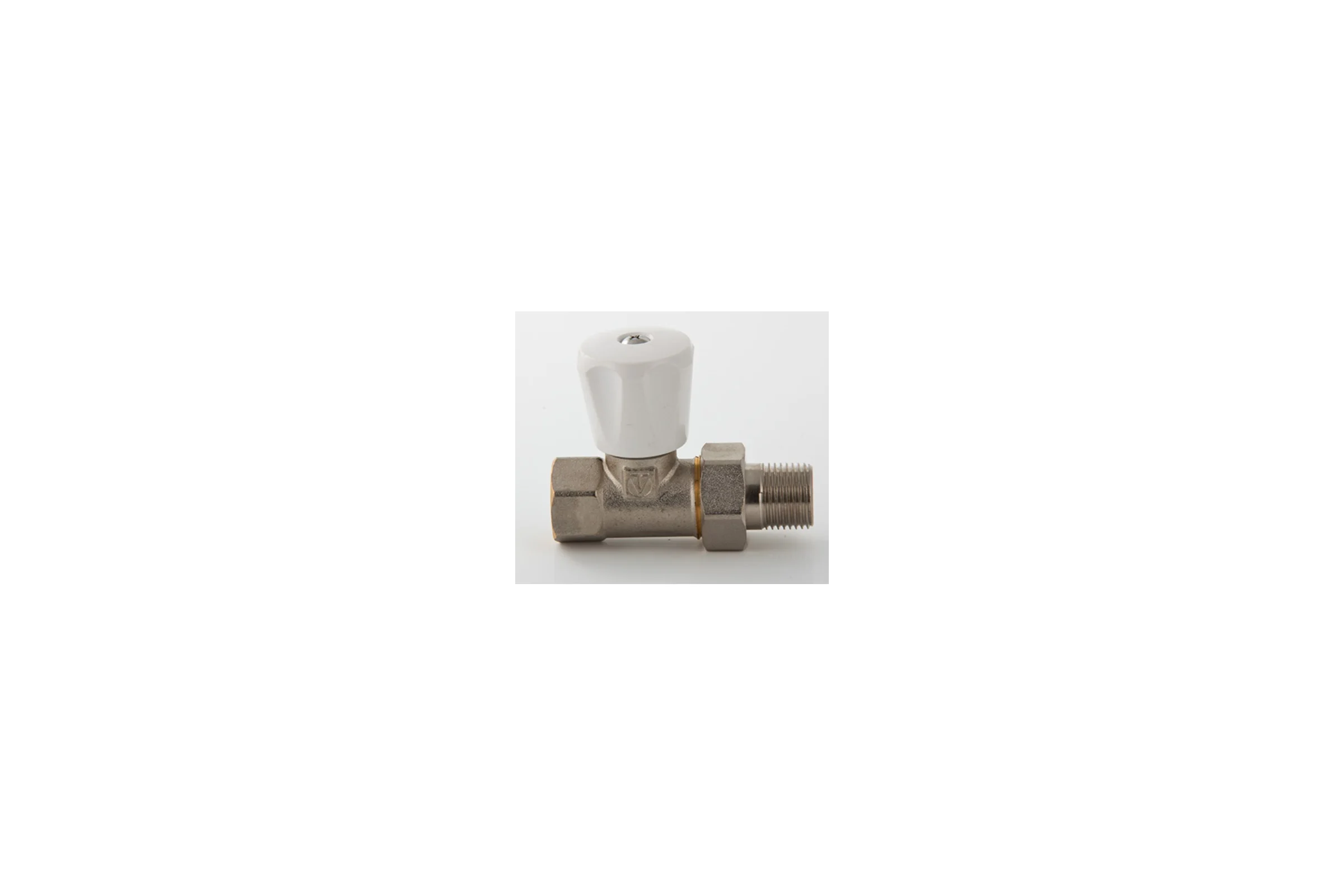 Прямой ручной компактный клапан 1/2 Valtec VT.008.LN.04