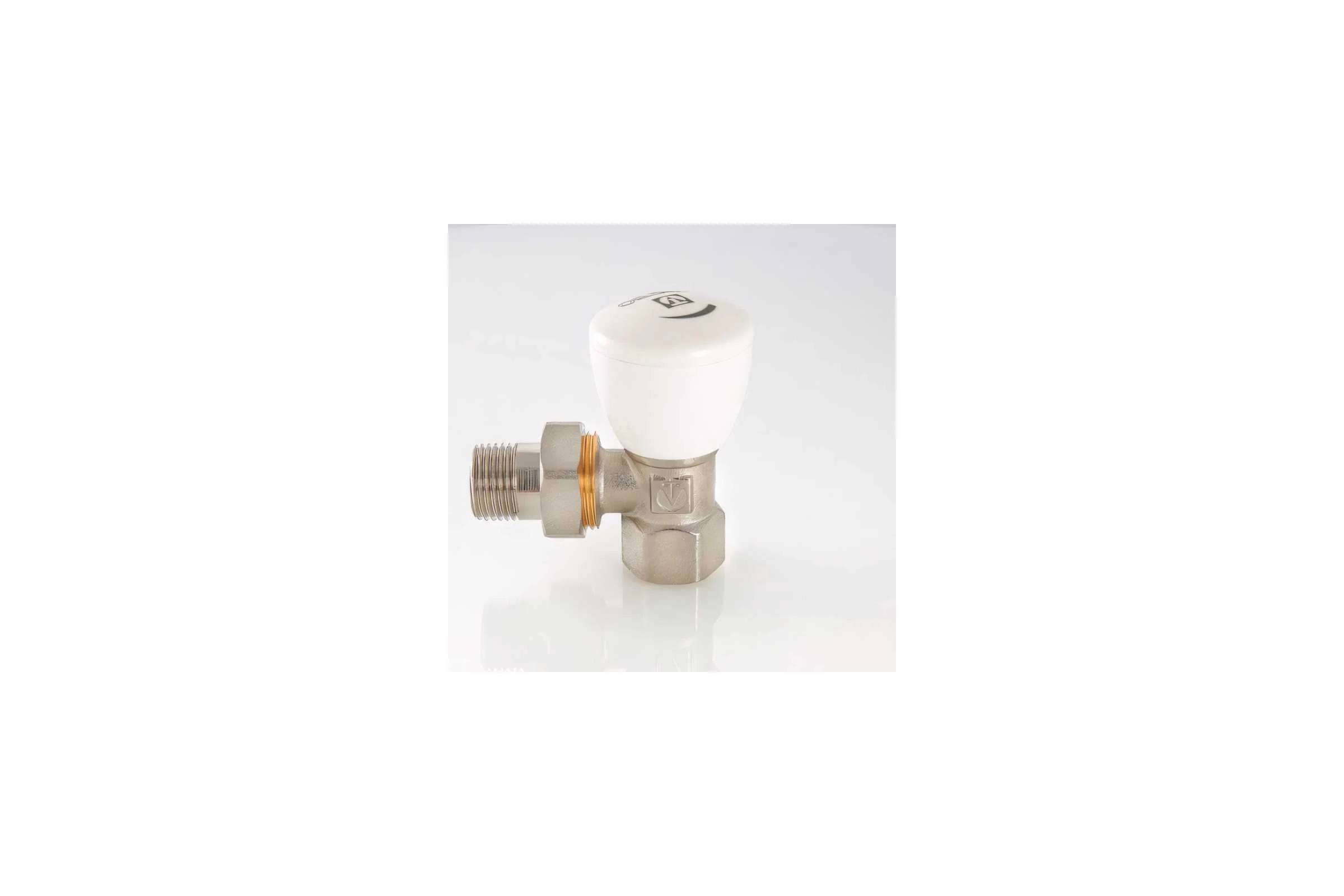 Угловой ручной компактный клапан 1/2 Valtec VT.007.N.04