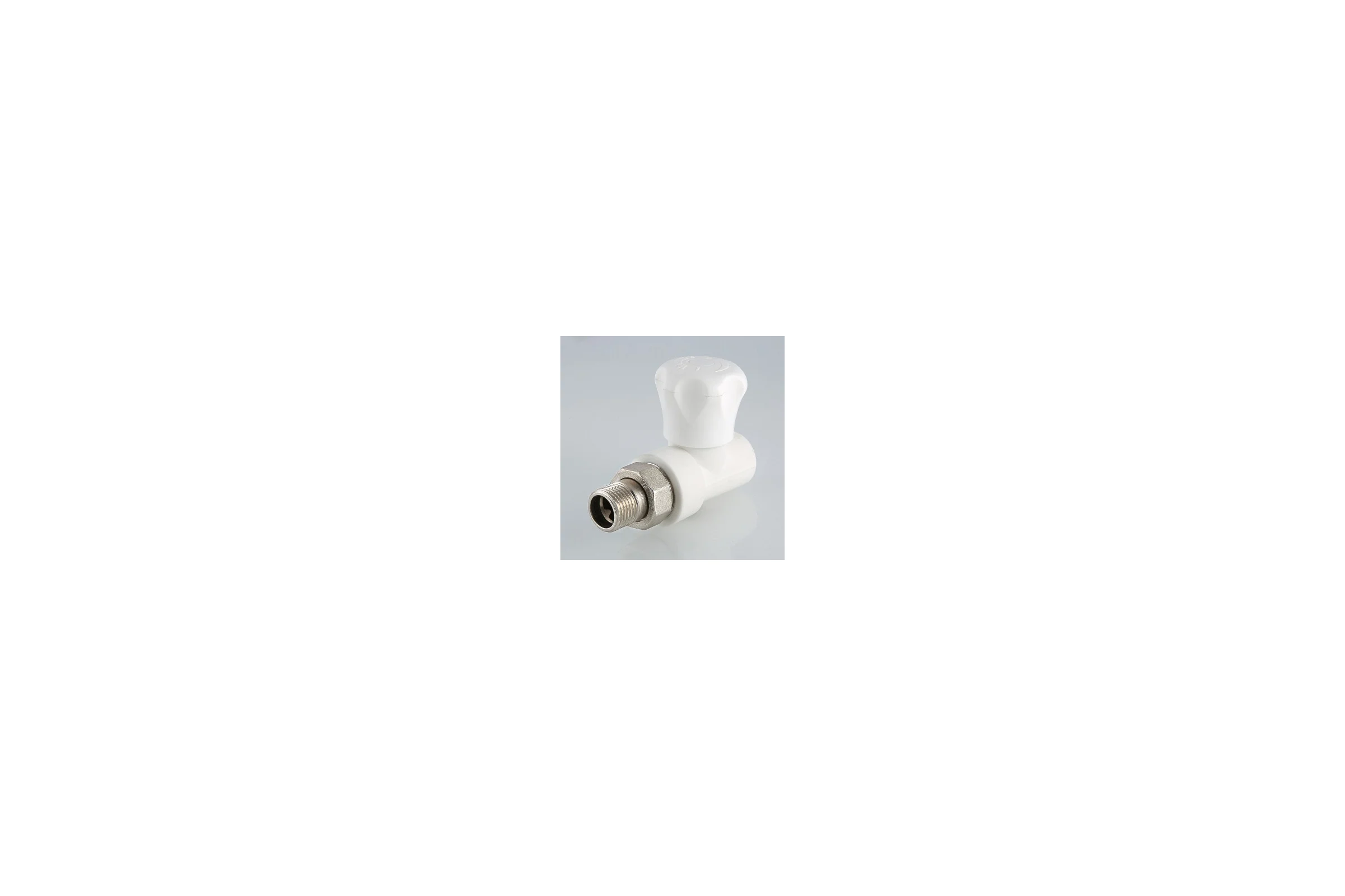 Прямой клапан PPR для подключения радиатора 25х3/4 Valtec VTp.717.V.02505