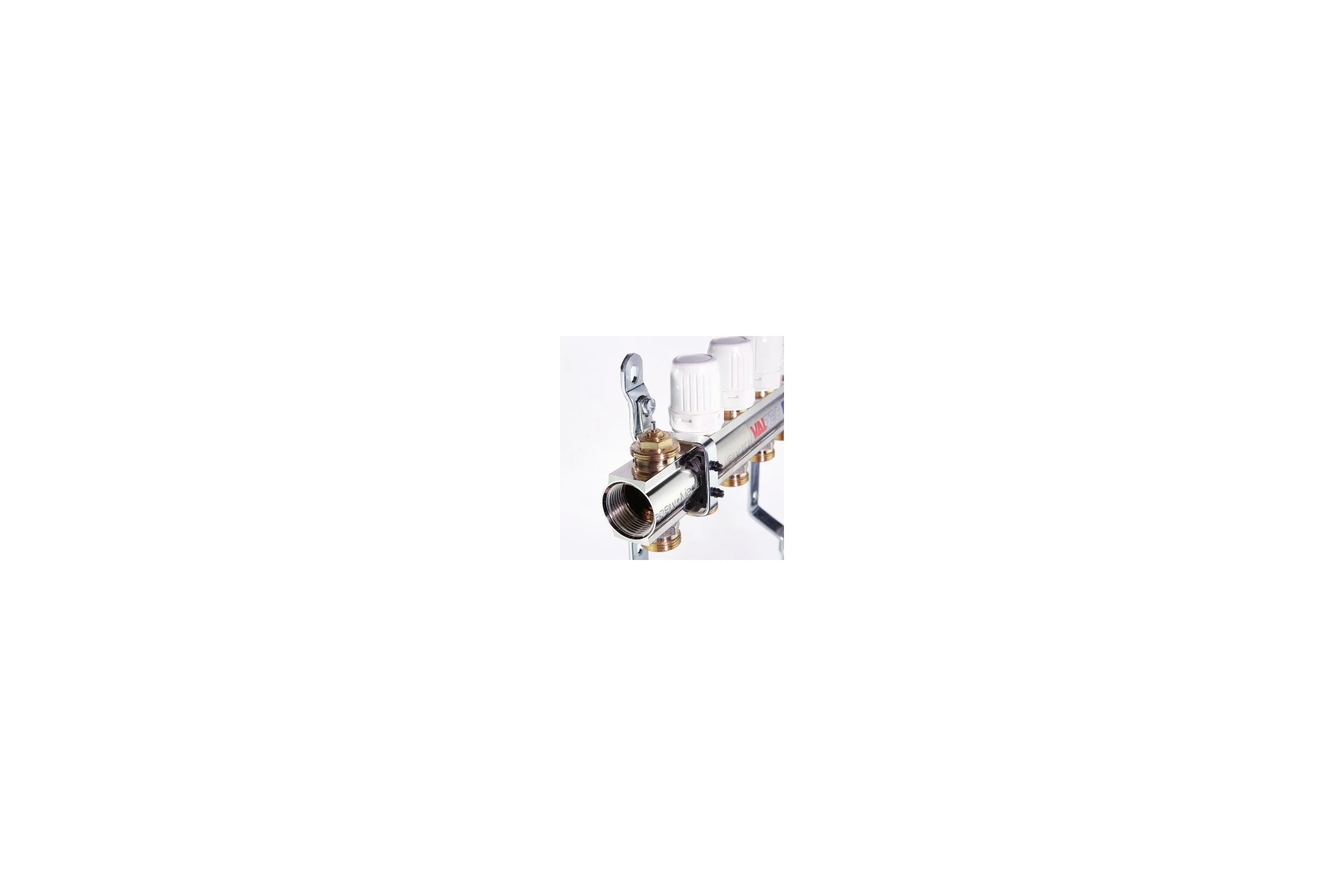 Коллекторная группа в сборе, 1х5 вых. Евроконус 3/4 Valtec VTc.594.EMNX.0605