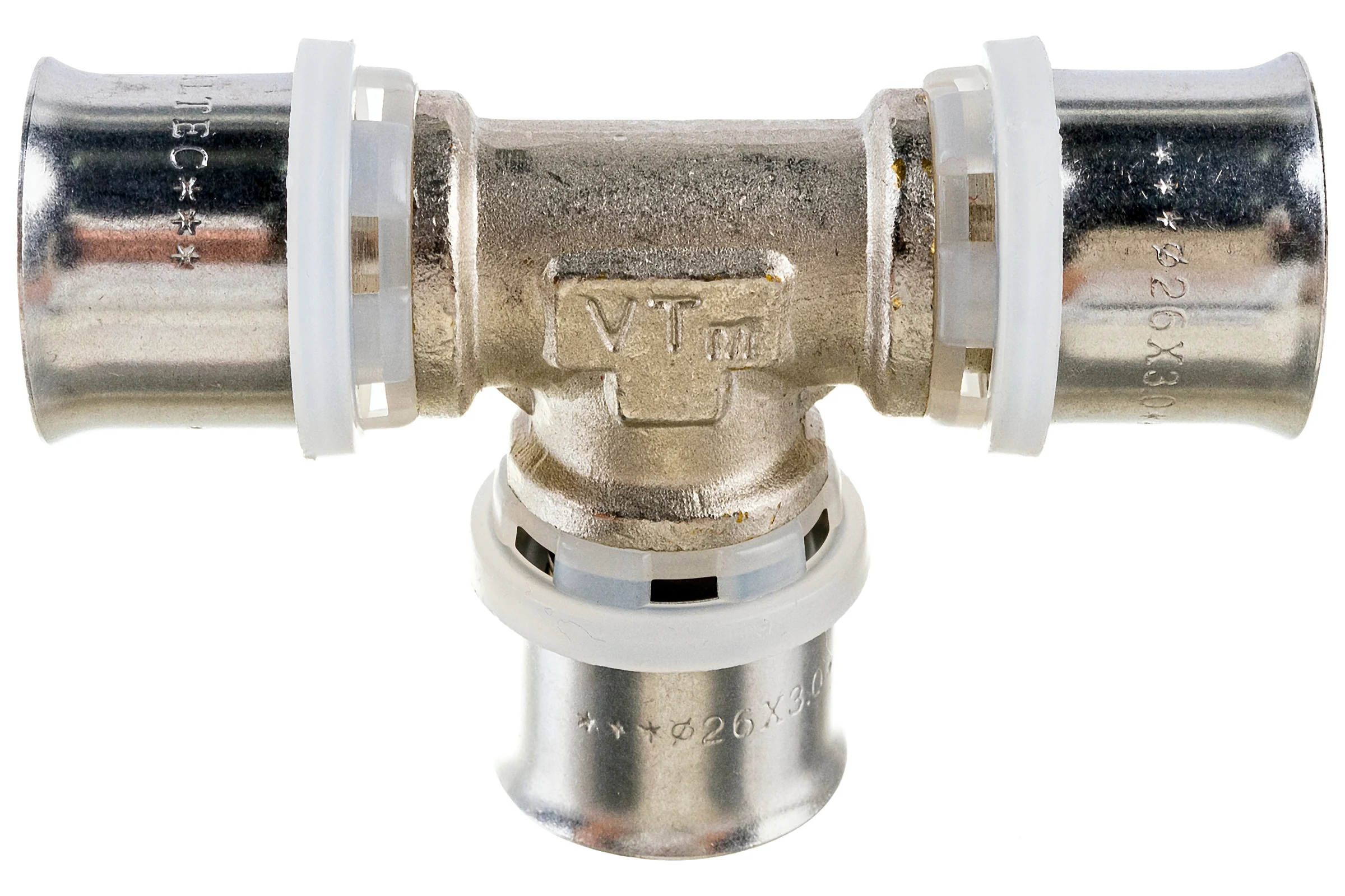 Тройник пресс 26 Valtec VTm.231.N.262626