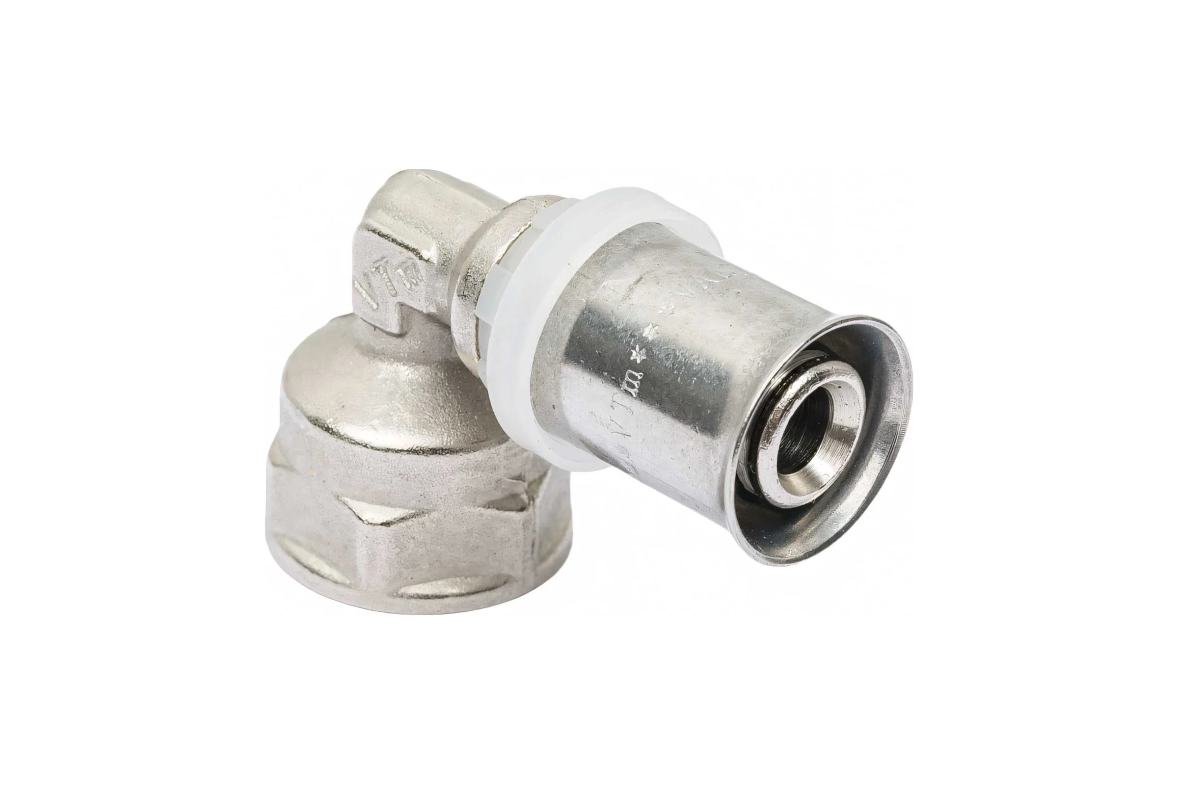 Угольник пресс с переходом на внутреннюю резьбу 16х1/2 Valtec VTm.252.N.001604