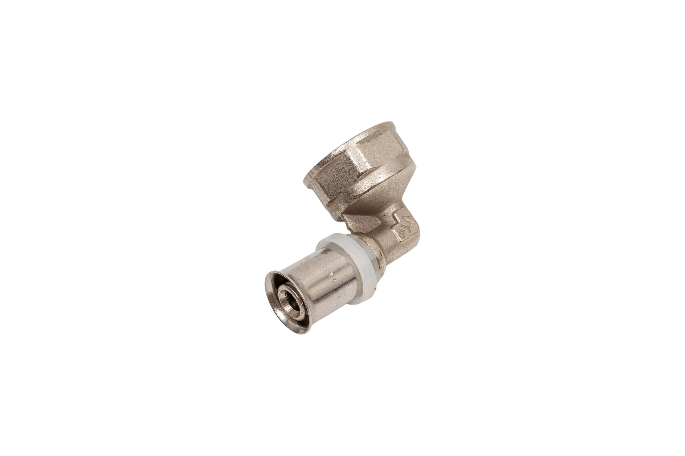 Угольник пресс с переходом на внутреннюю резьбу 16х3/4 Valtec VTm.252.N.001605