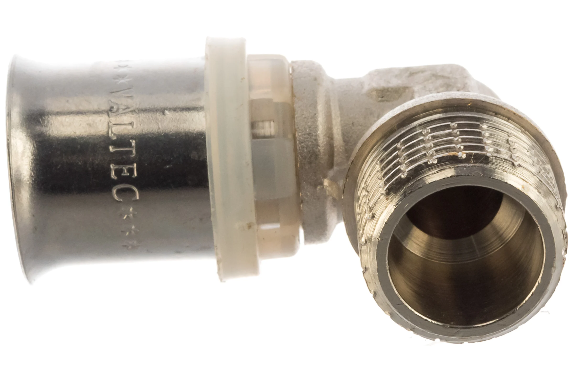 Угольник пресс с переходом на наружную резьбу 20х1/2 Valtec VTm.253.N.002004