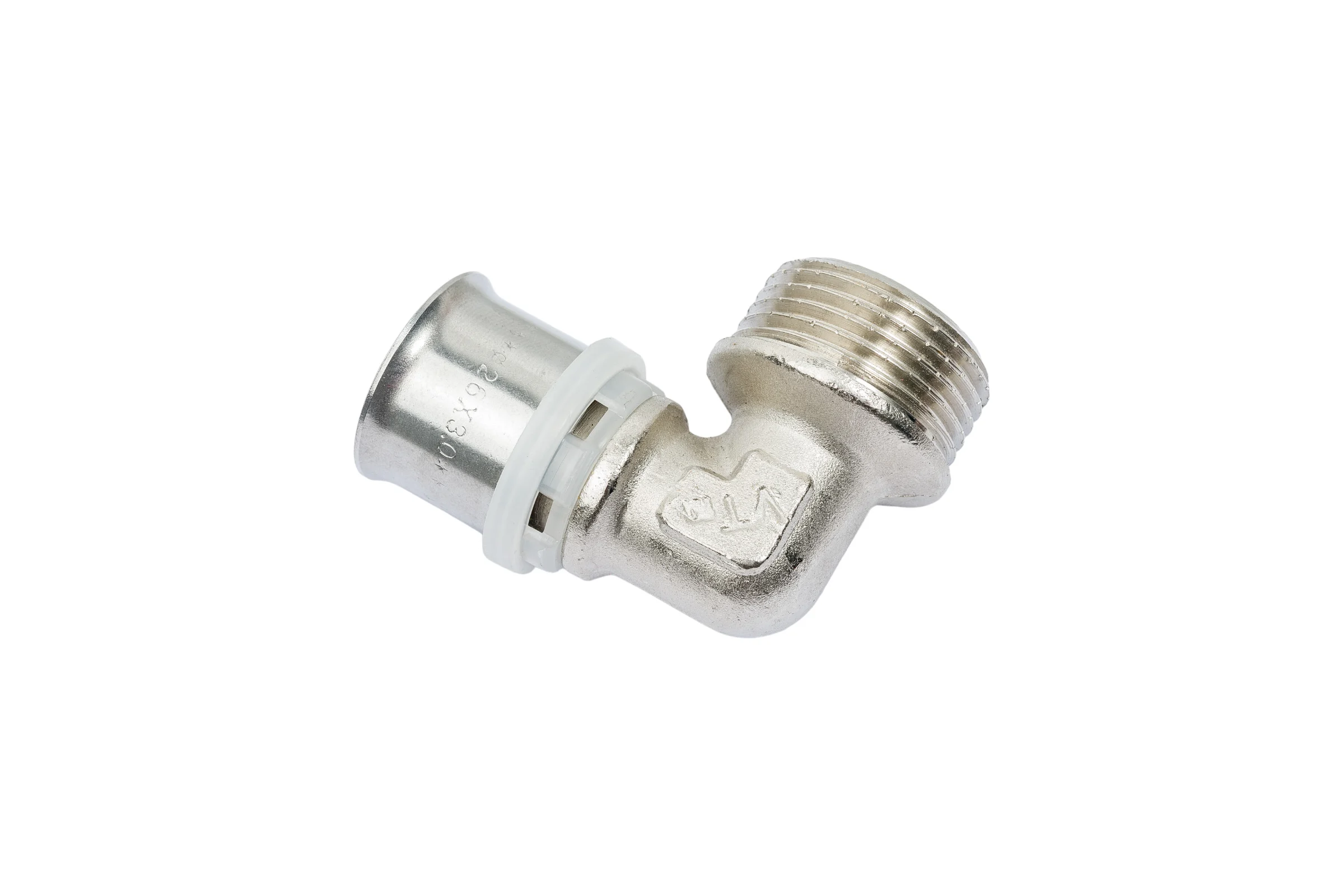 Угольник пресс с переходом на наружную резьбу 26х1" Valtec VTm.253.N.002606