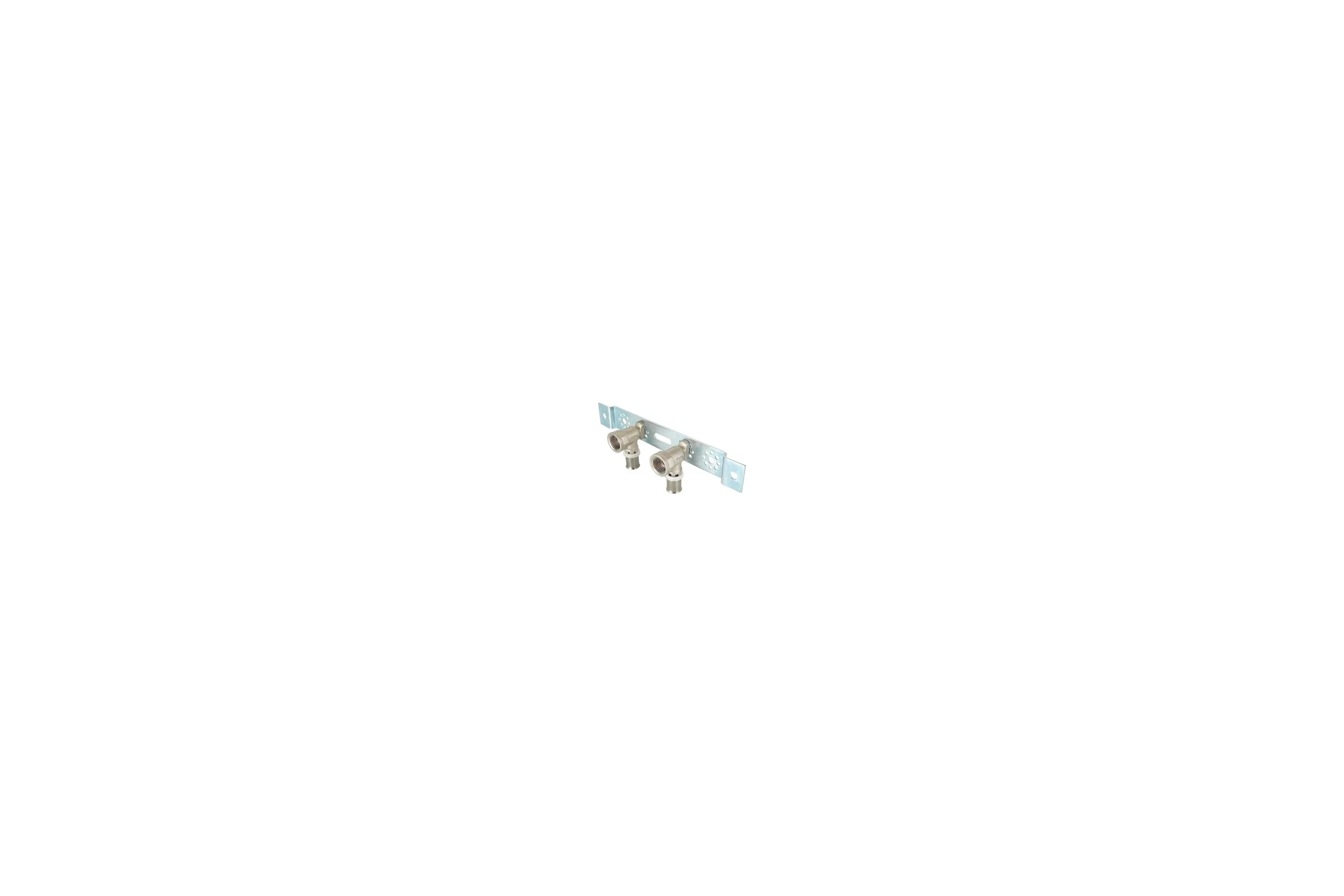 Монтажная планка с водорозетками, пресс 16х1/2 Valtec VTm.224.N.001604