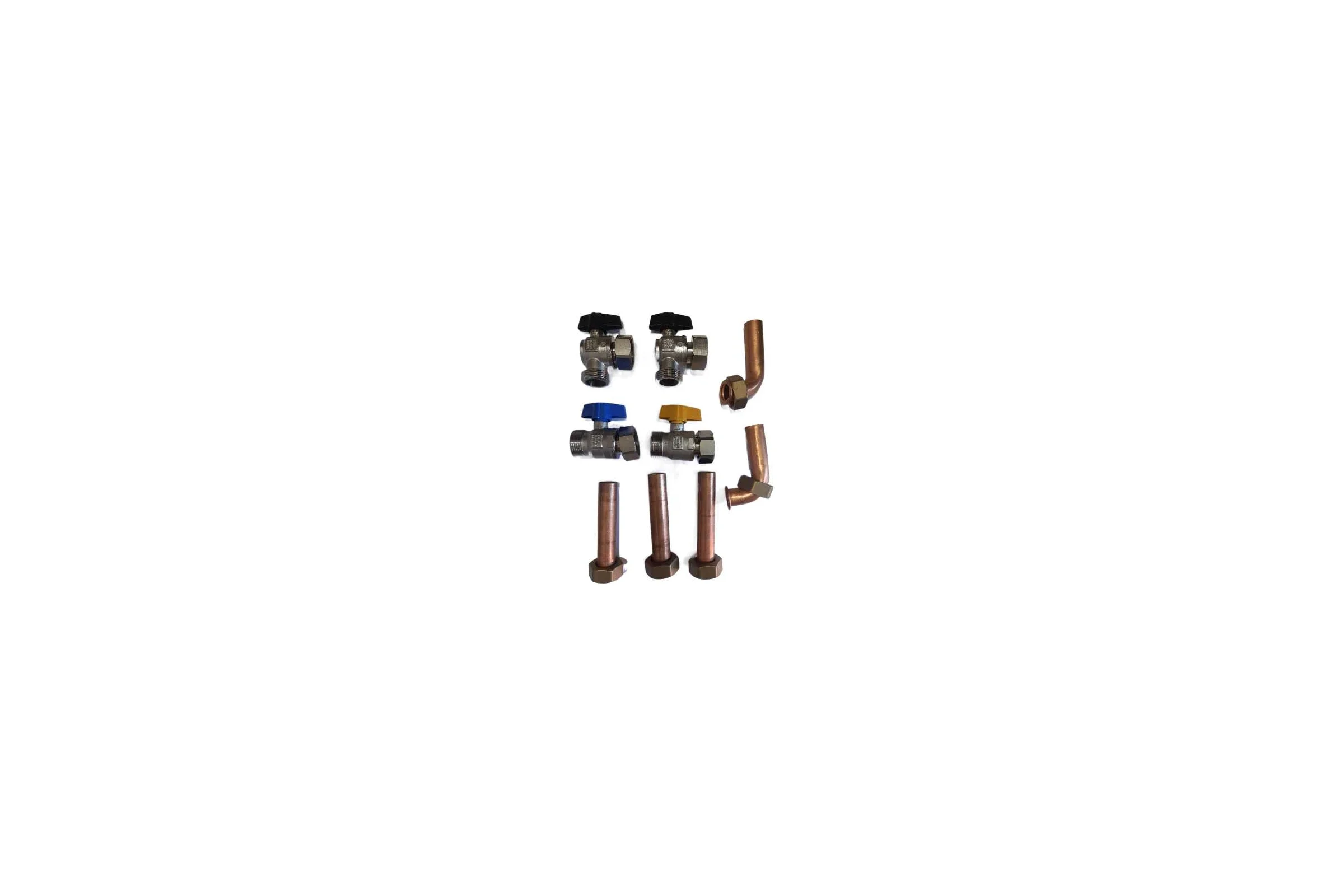 Комплект гидравлического 3/4" и газового 1/2" подключения WOLF cgg-1k, cgu-/cgg2k 8612188