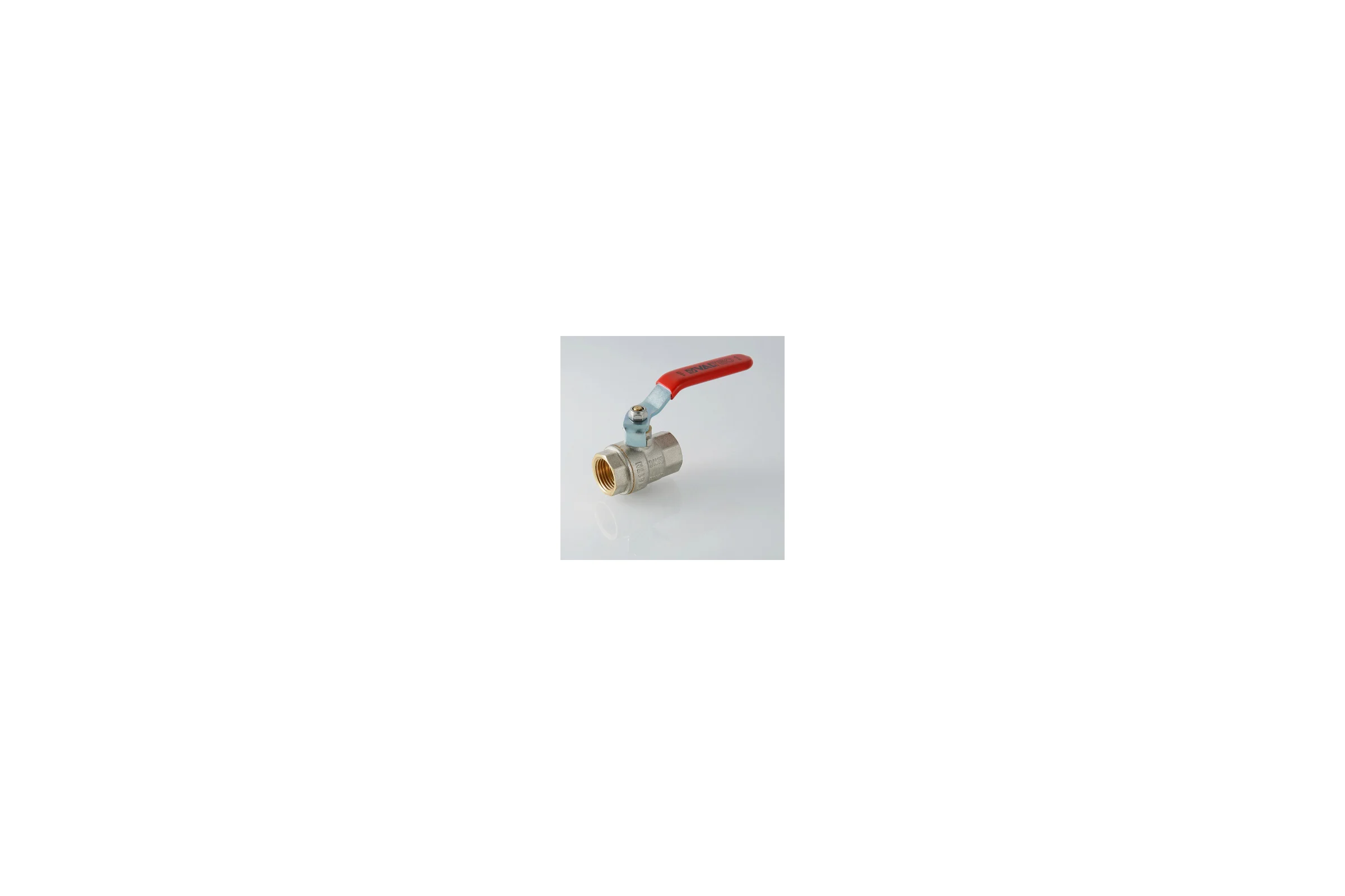 Шаровой кран, стальная рукоятка 1-1/2 вн.-вн. Valtec BASE VT.214.N.08