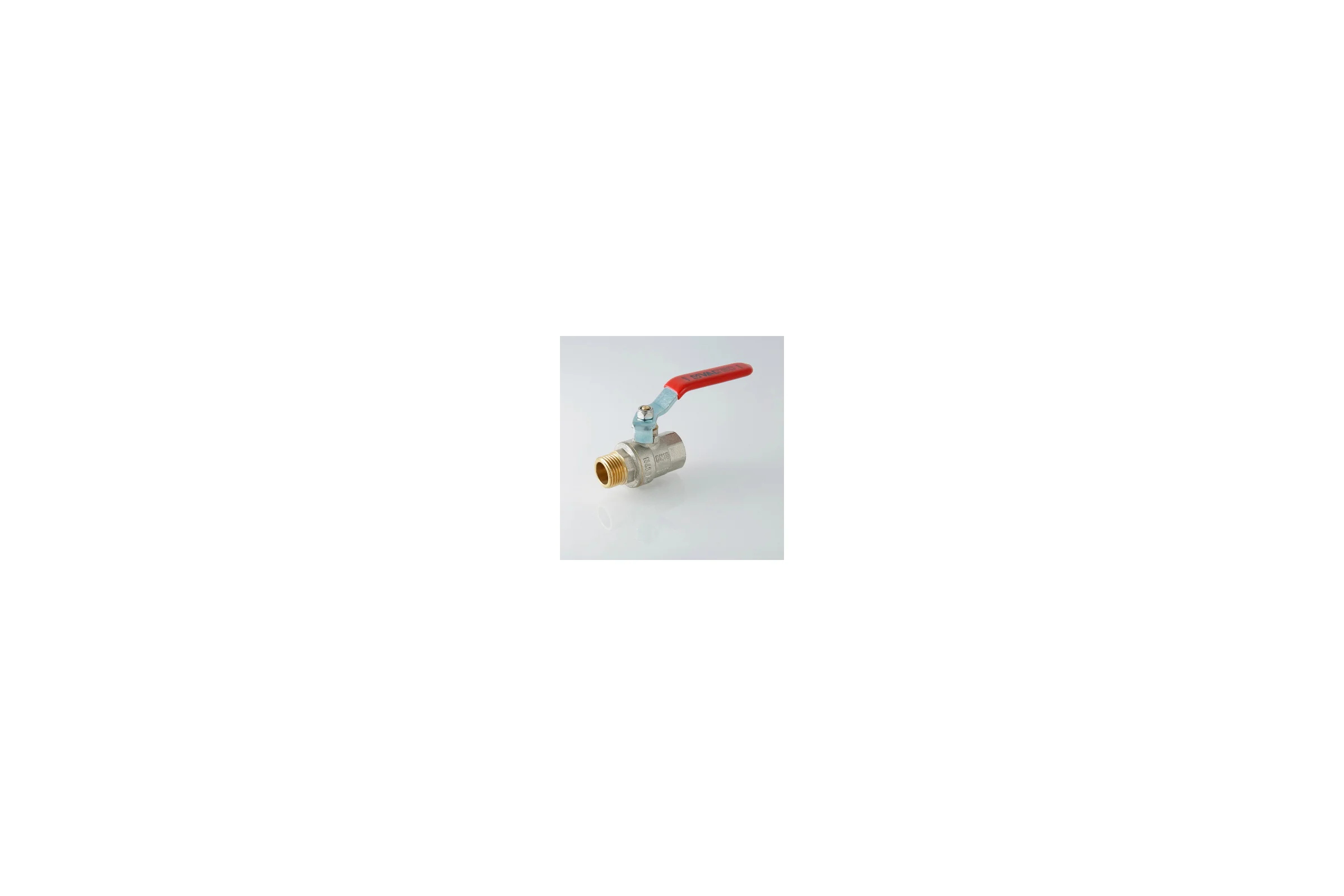 Шаровой кран, стальная рукоятка 1-1/2 вн.-нар. Valtec BASE VT.215.N.08