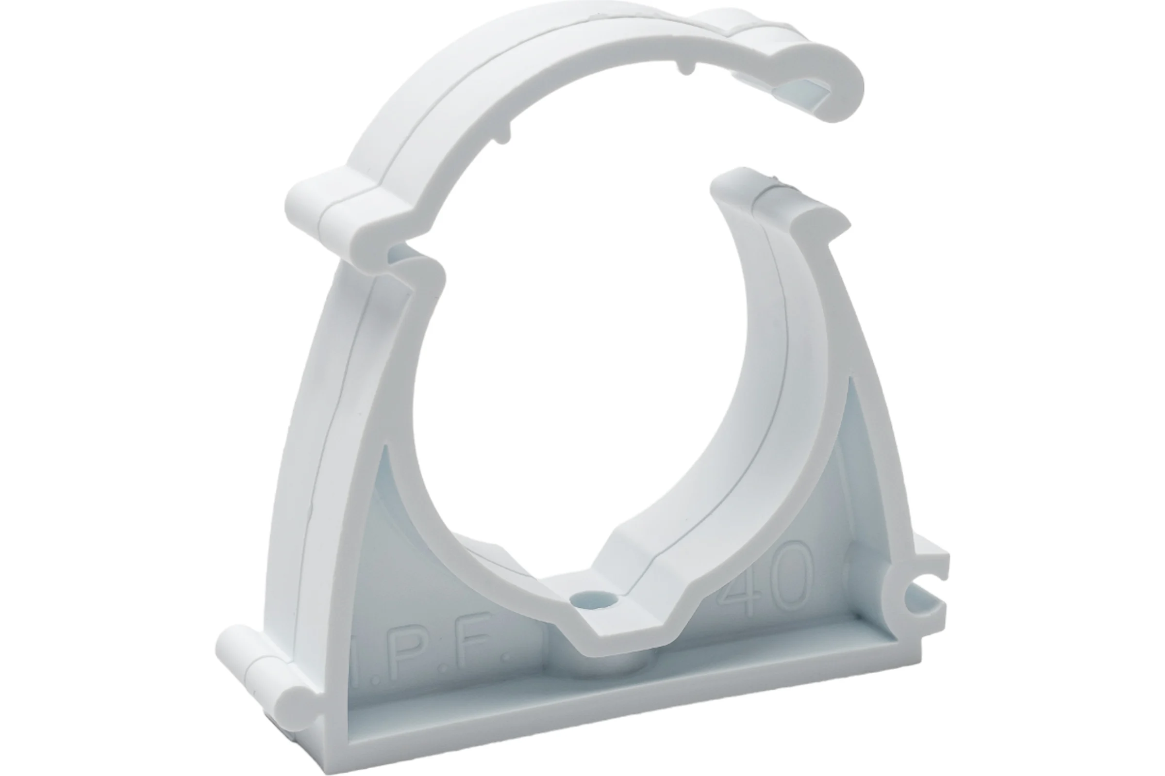 Пластиковый кронштейн c фиксатором 40мм Valtec VT.KP.F.040