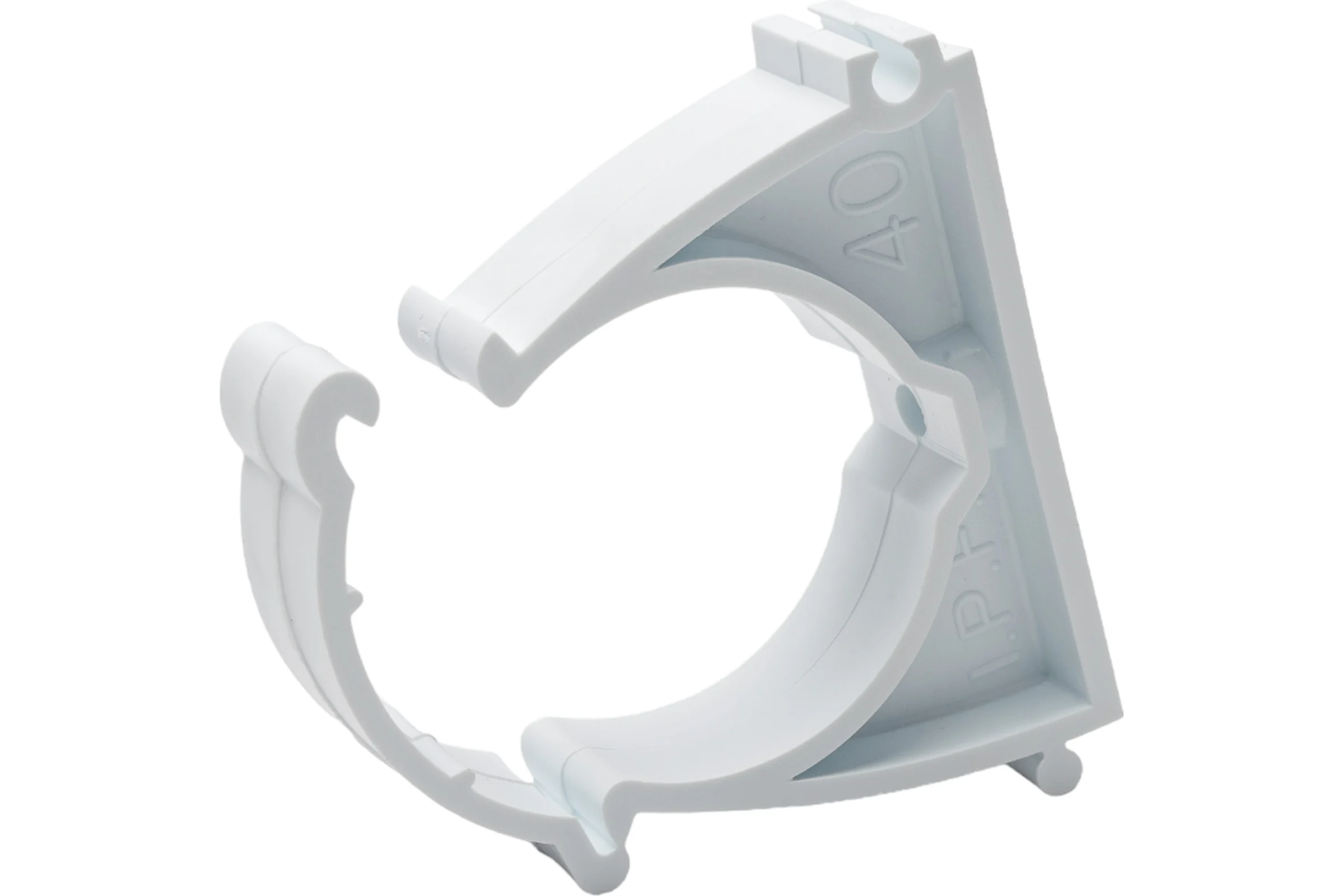 Пластиковый кронштейн c фиксатором 40мм Valtec VT.KP.F.040