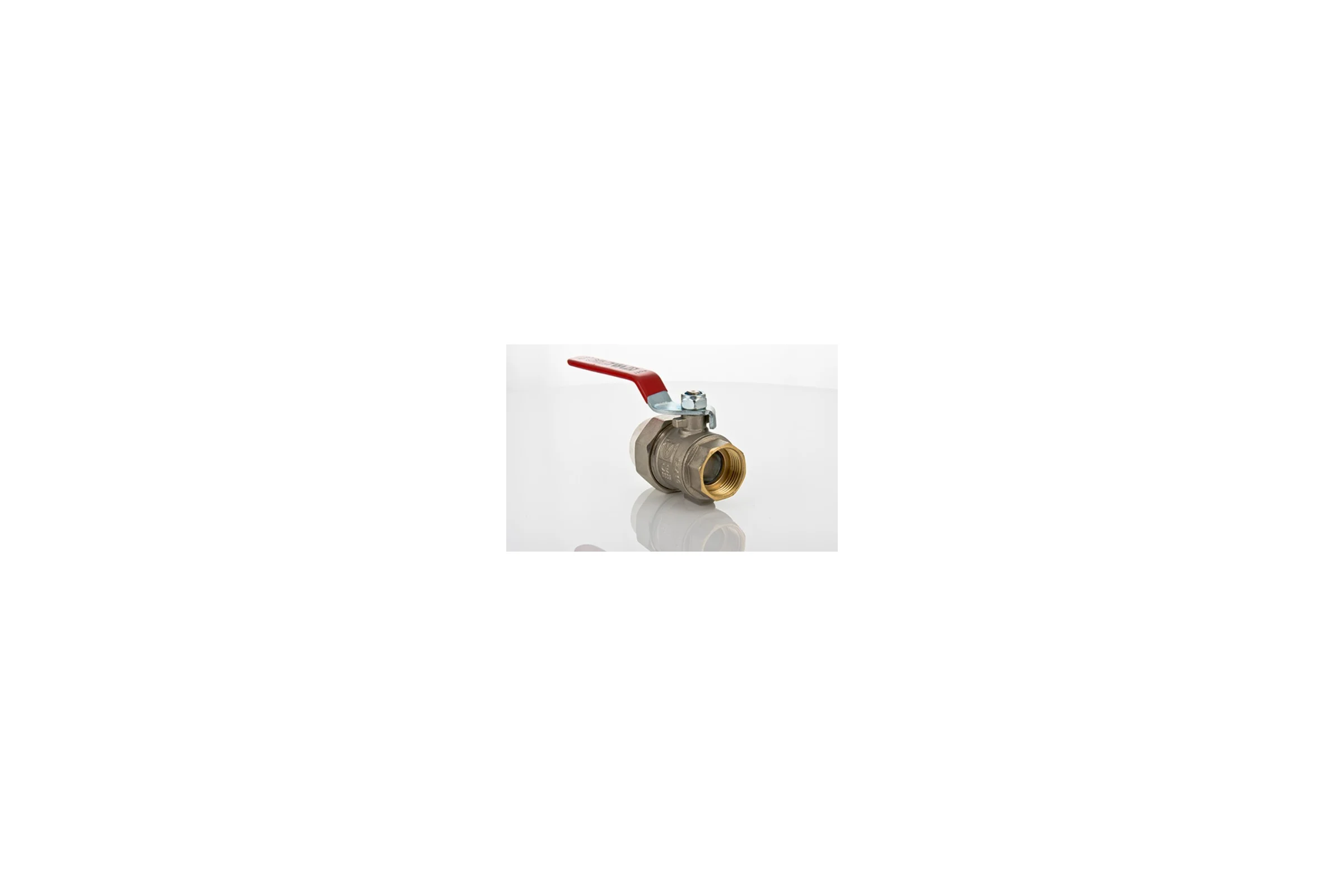 Латунный кран под PPR 25х3/4 вн. р. с полусгоном Valtec VTp.742.0.02505