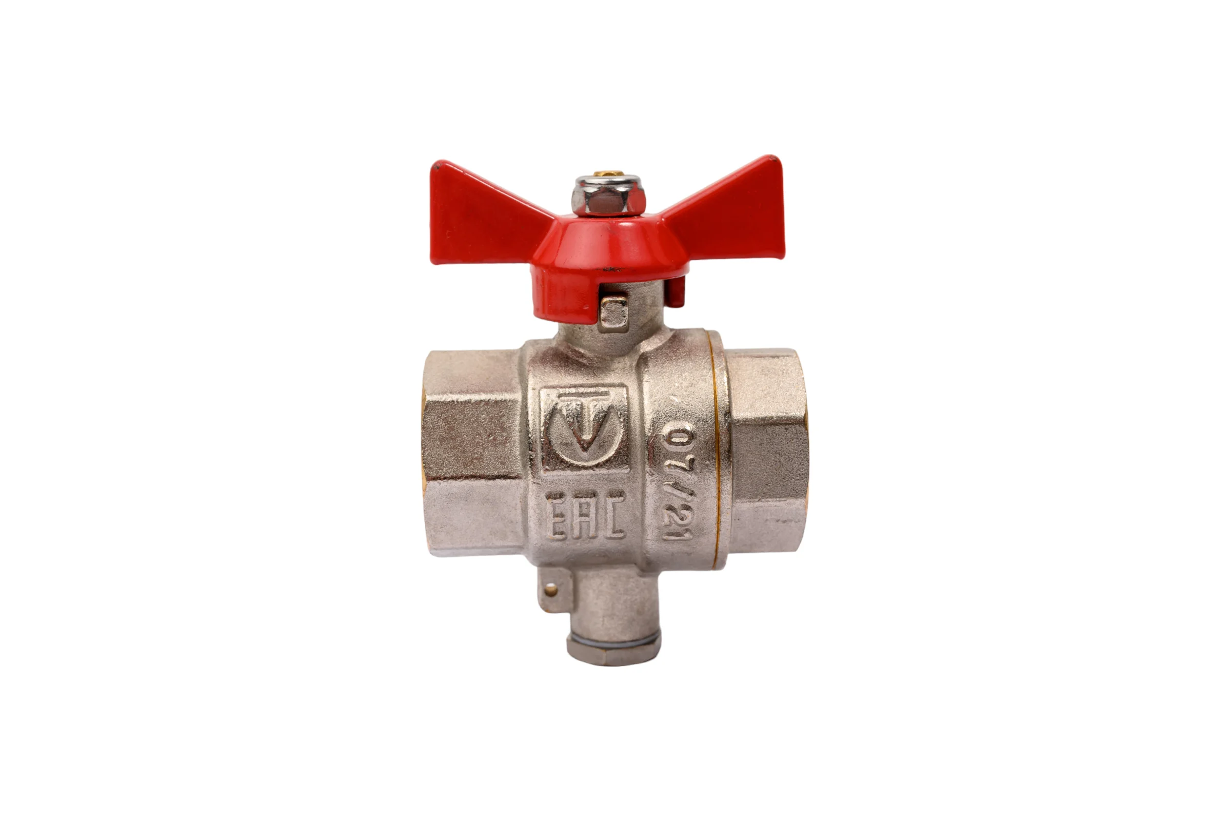 Шаровой кран для подключения датчика температуры 3/4 Valtec VT.247.N.05
