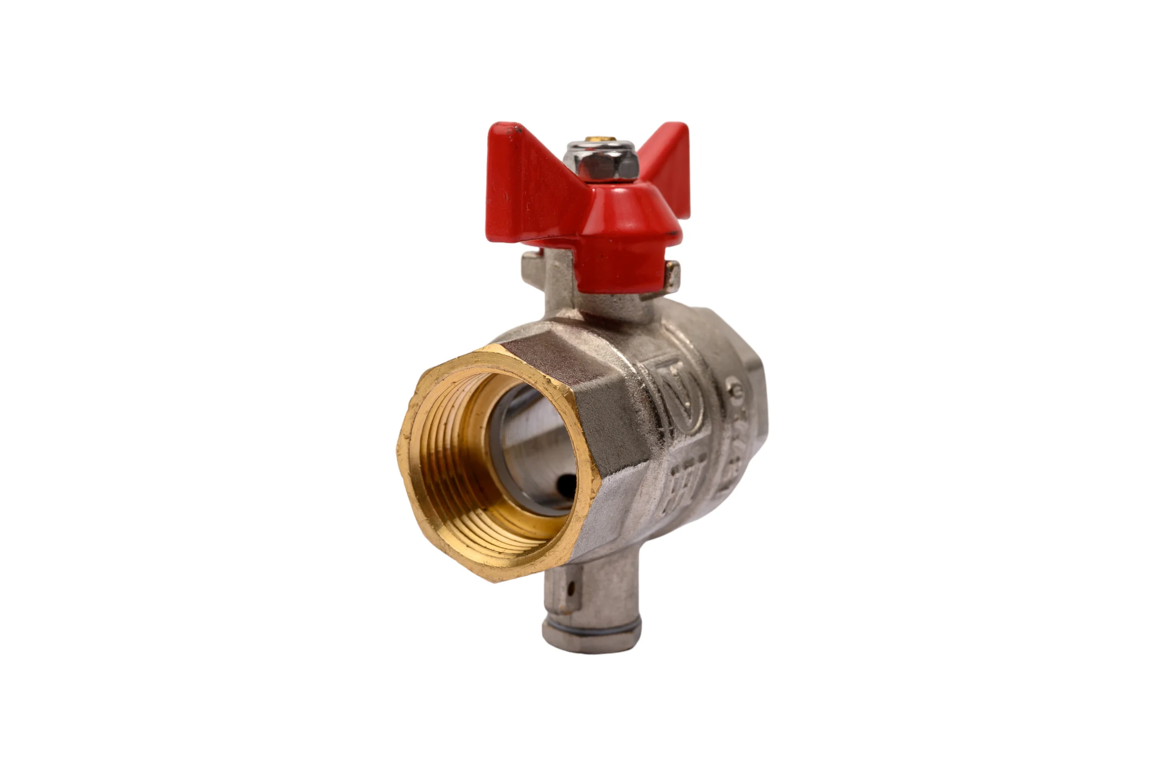 Шаровой кран для подключения датчика температуры 3/4 Valtec VT.247.N.05