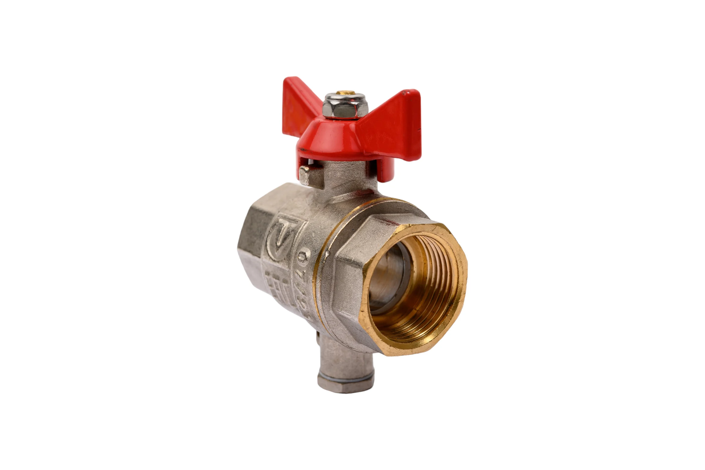 Шаровой кран для подключения датчика температуры 3/4 Valtec VT.247.N.05