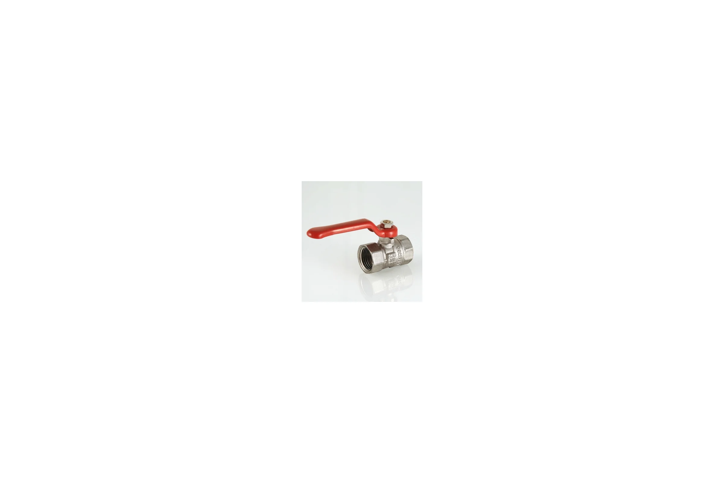 Шаровой кран, стальная рукоятка 1/2 вн.-вн. Valtec COMPACT VT.090.N.04