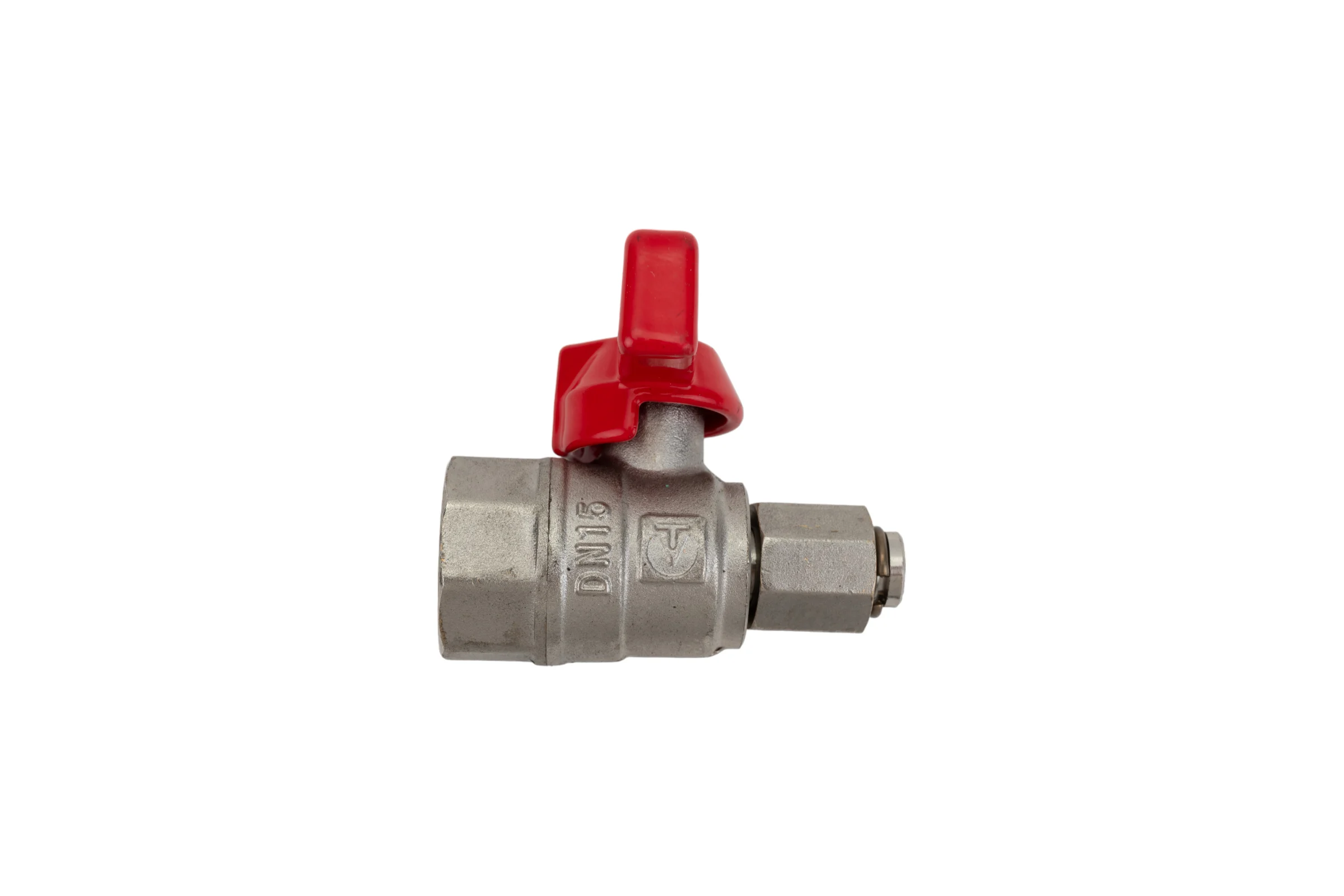 Шаровой кран для подключения манометра 1/2вн. -1/4вн. Valtec VT.807.N.0402