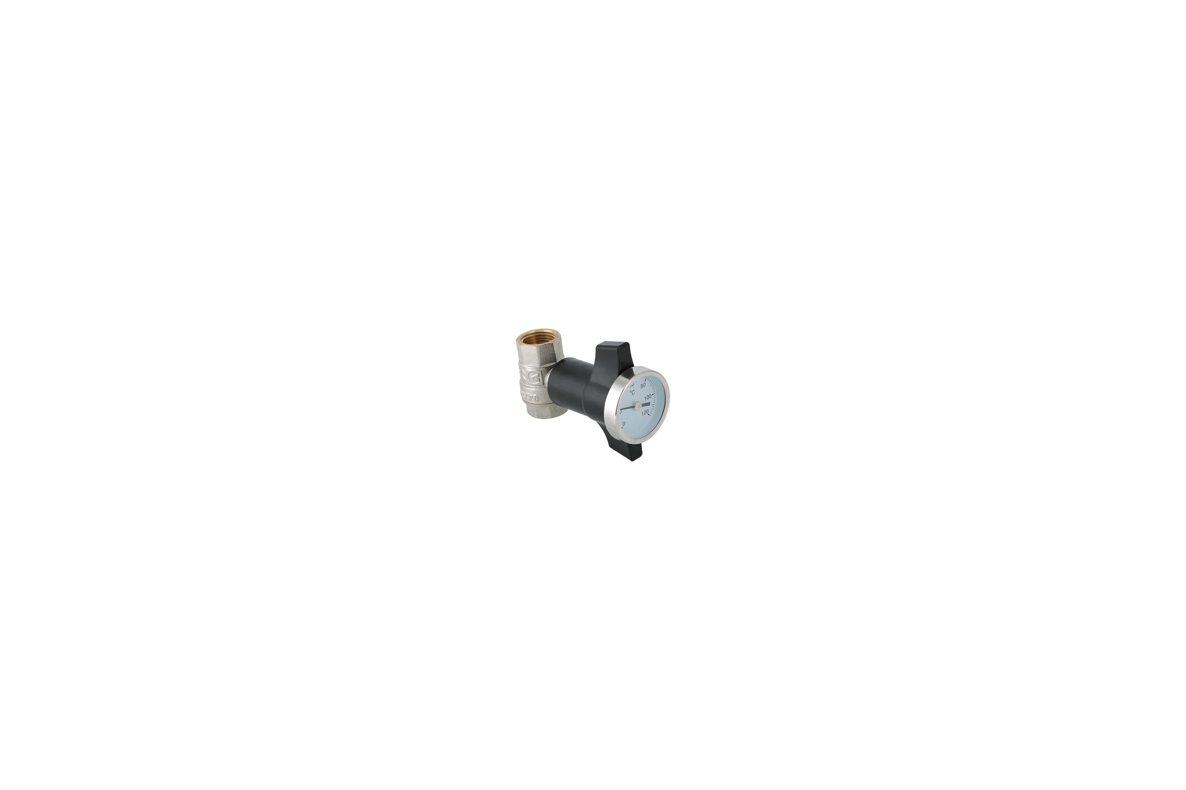 Шаровой кран c термометром 3/4 Valtec VT.808.N.05