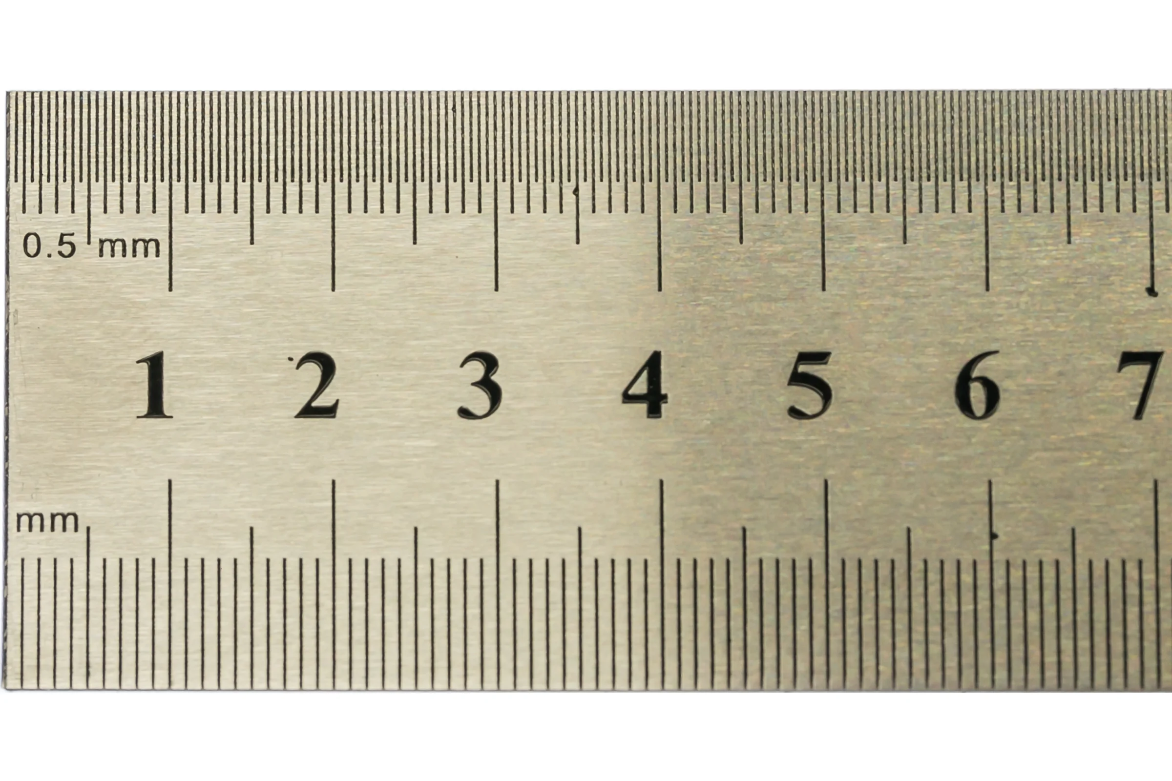 Линейка металлическая с двусторонней шкалой GRIFF, 1000мм D112020
