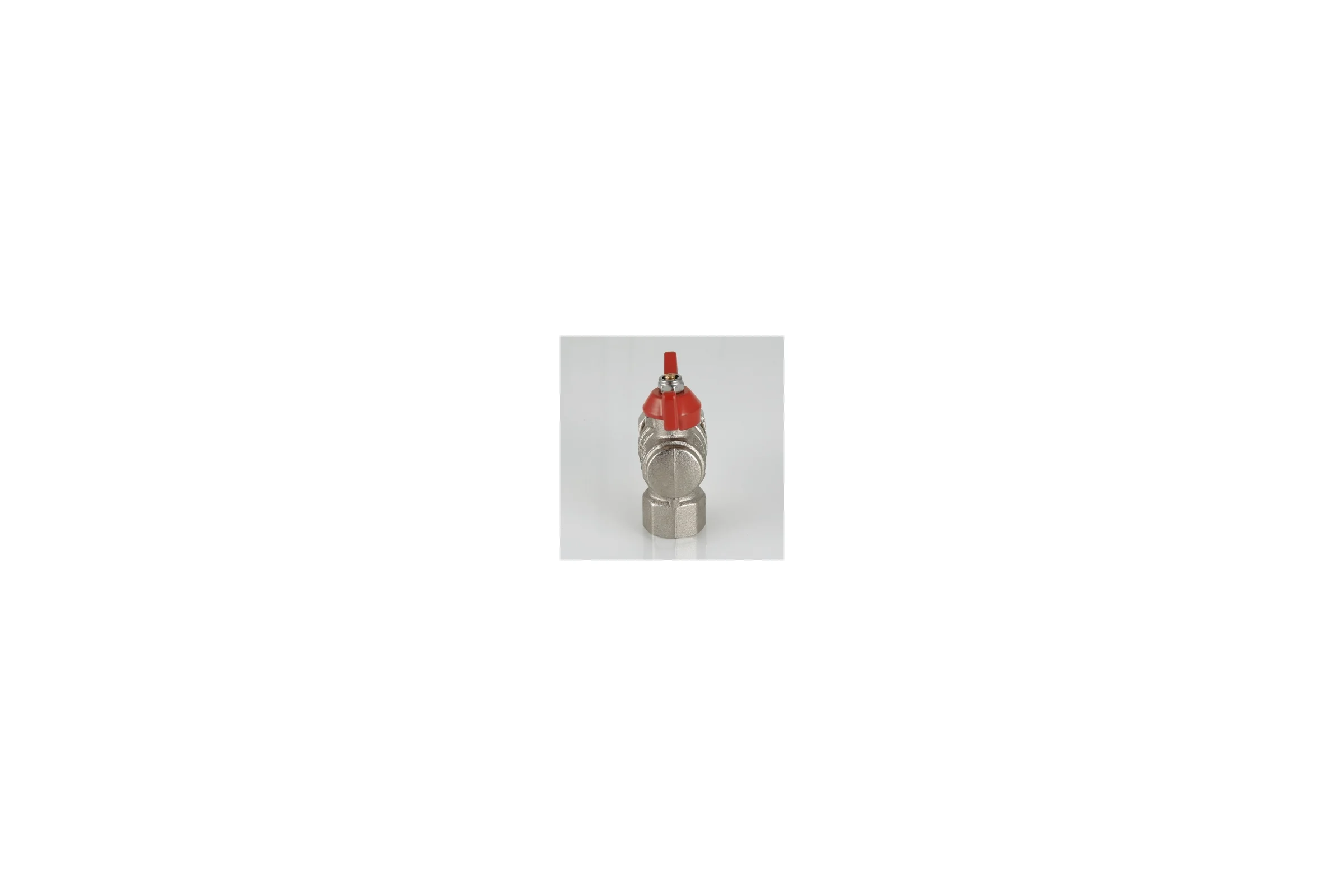 Шаровой угловой кран с полусгоном 1" вн.-нар. Valtec BASE VT.228.N.06