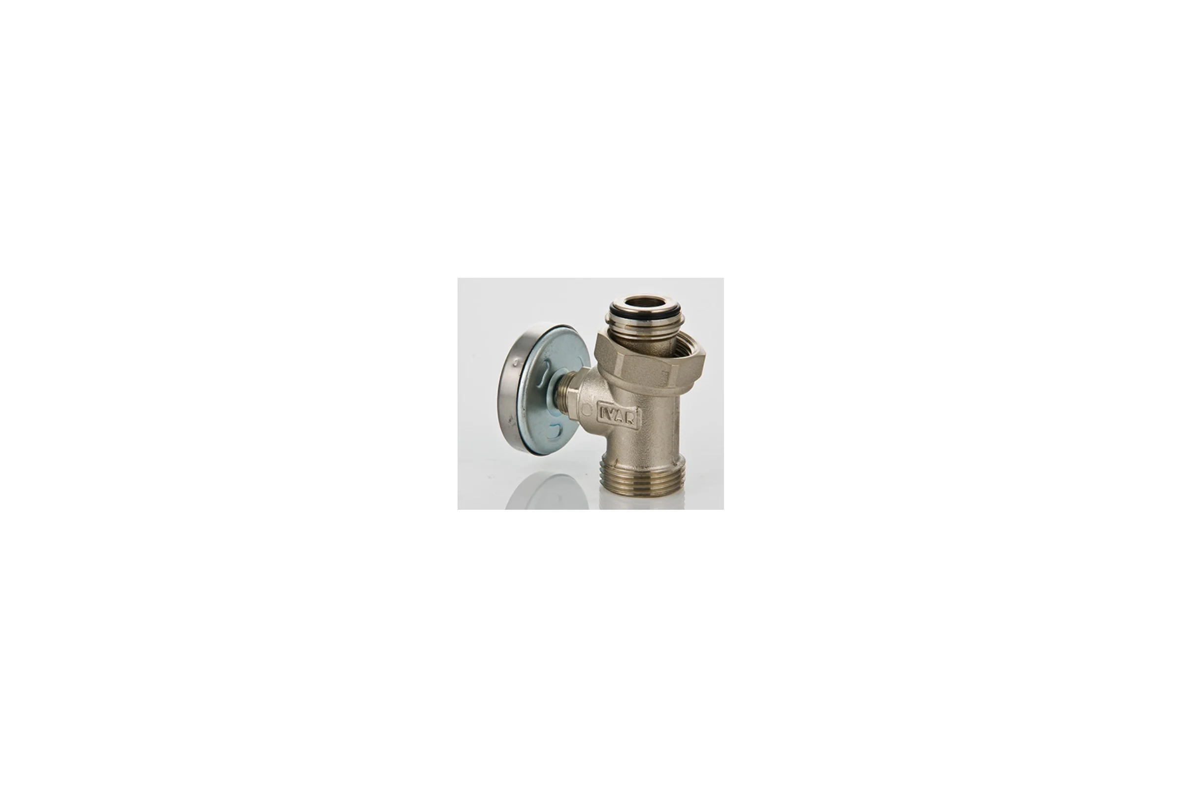 Тройник с термометром Евроконус Valtec VT.4615.0.0