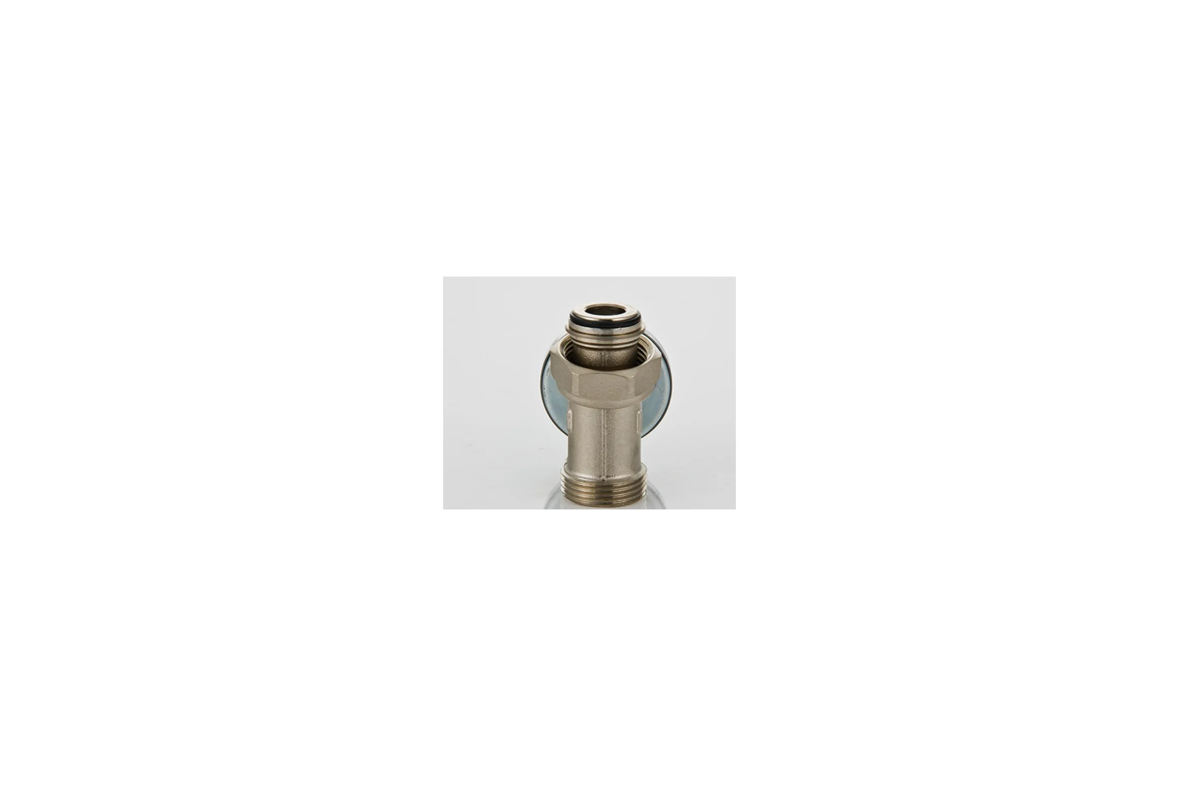 Тройник с термометром Евроконус Valtec VT.4615.0.0