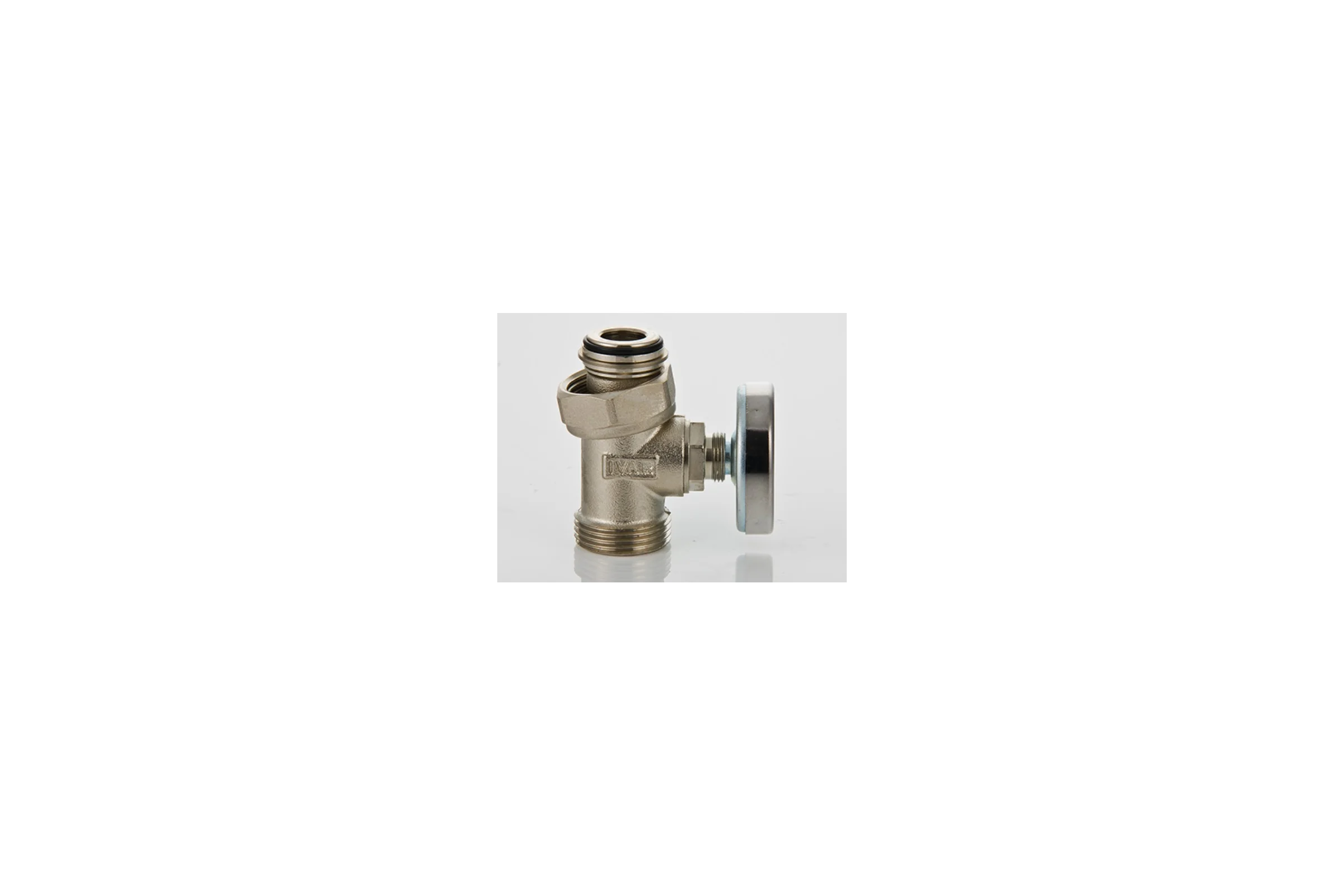 Тройник с термометром Евроконус Valtec VT.4615.0.0