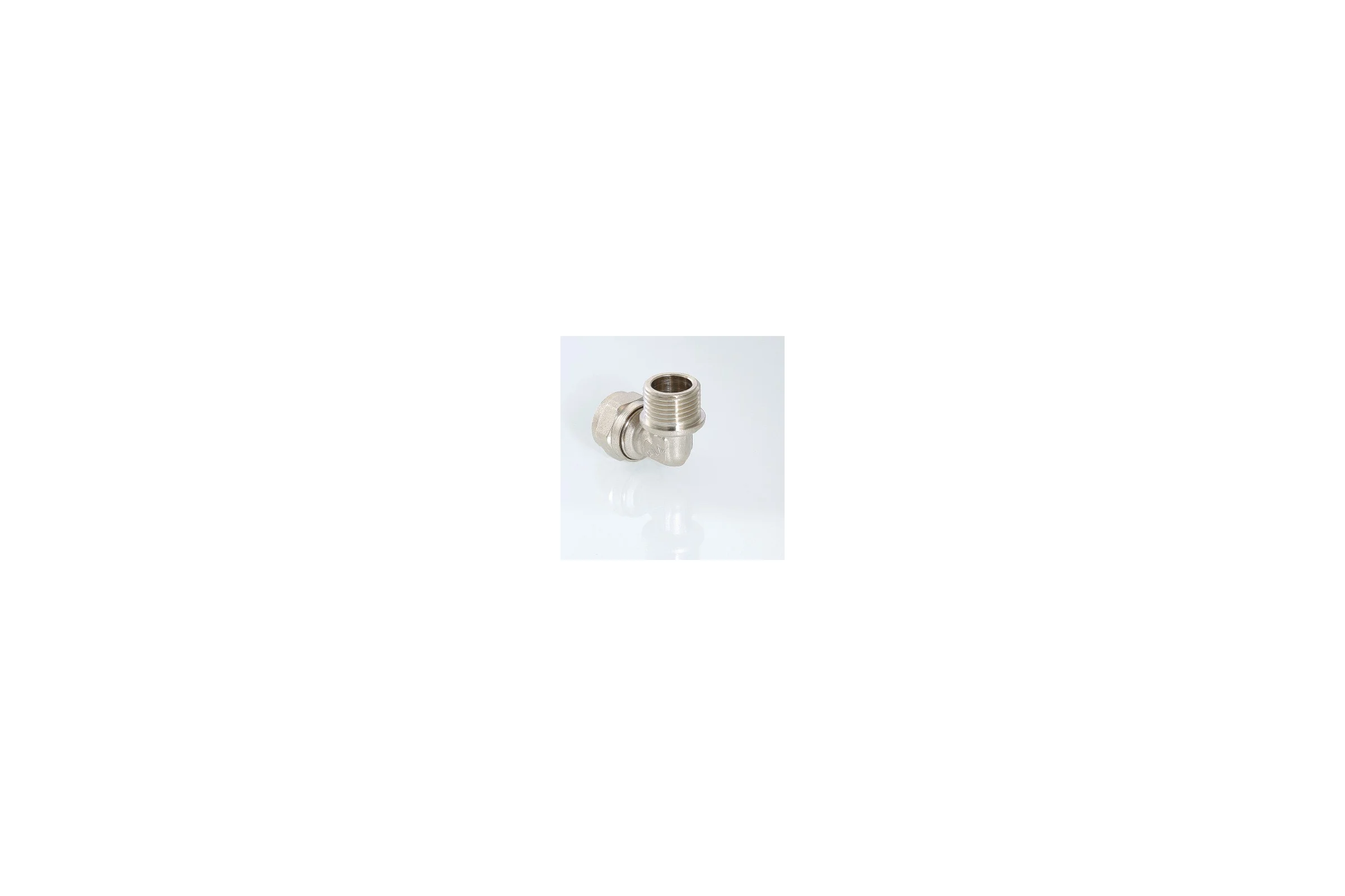 Обжимной угольник с переходом на нар. р. 20х3/4 Valtec VTm.353.N.002005
