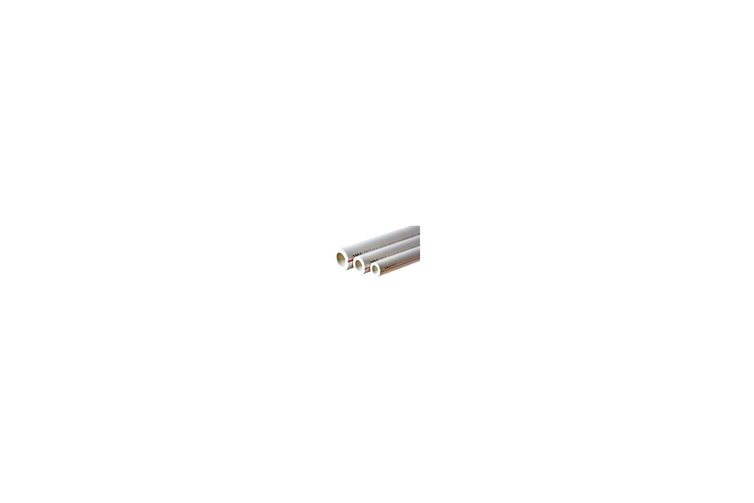 Труба Valtec PP-R, PN 20, 75 белый (4м) VTp.700.0020.75