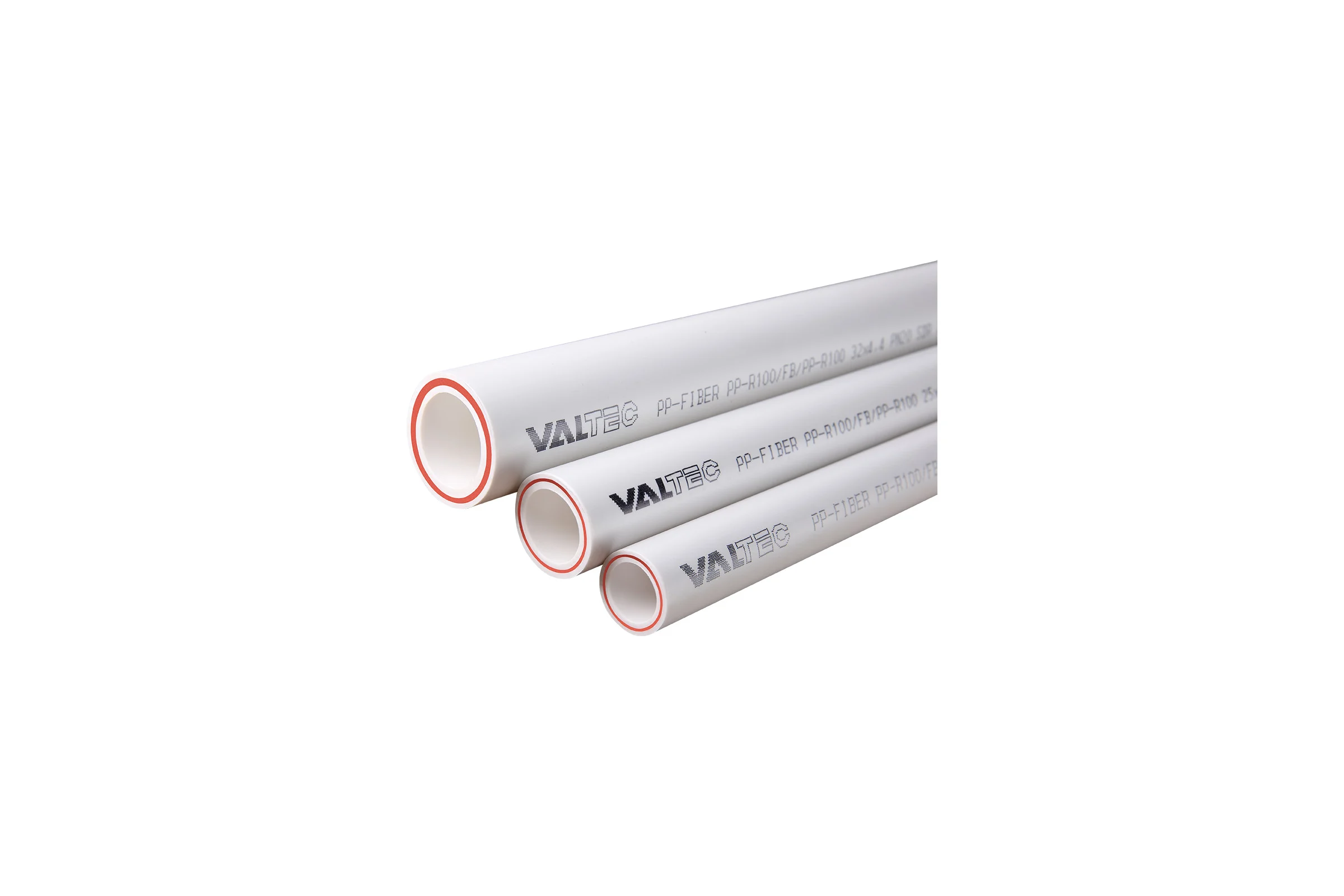 Труба Valtec PP-FIBER арм. стекл., PN 20, 25 MM белый (2м) VTp.700.FB20.25.02