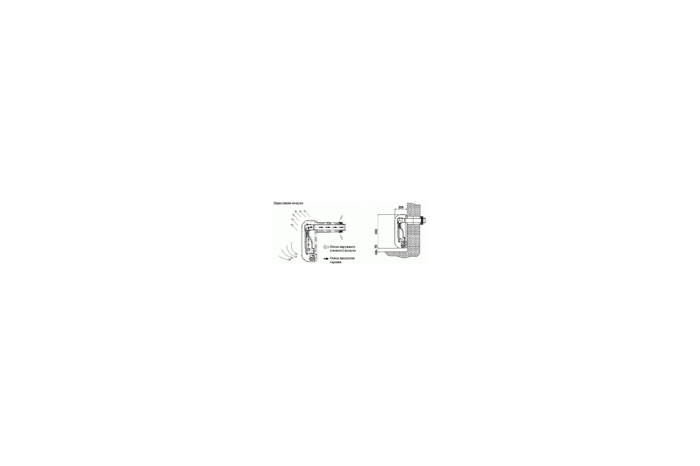 Газовый воздухонагреватель Alpine air NGS-50F AC-5F без коаксиальной трубы 375051